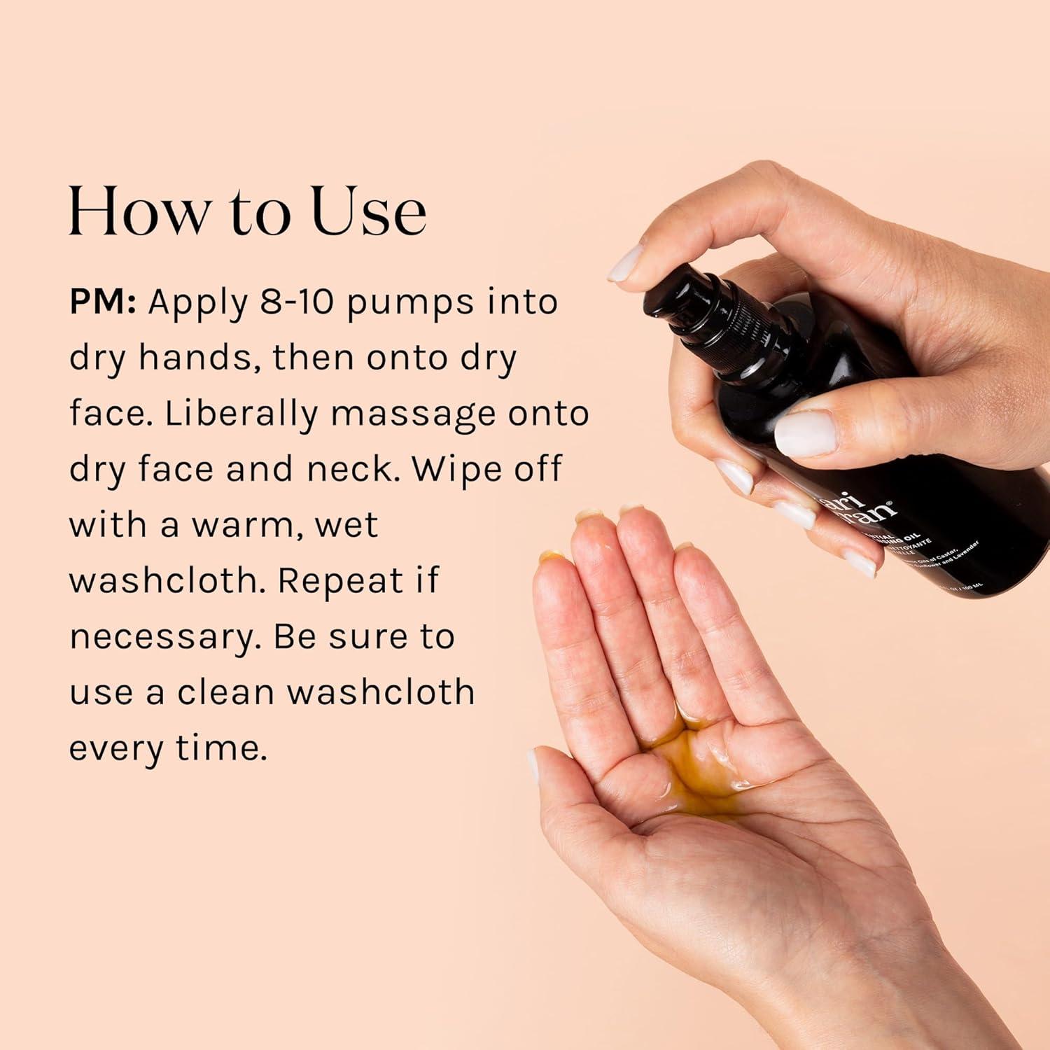 Aceite Limpiador Facial Orgánico Kari Gran 100 ml - Hidratante y Suave