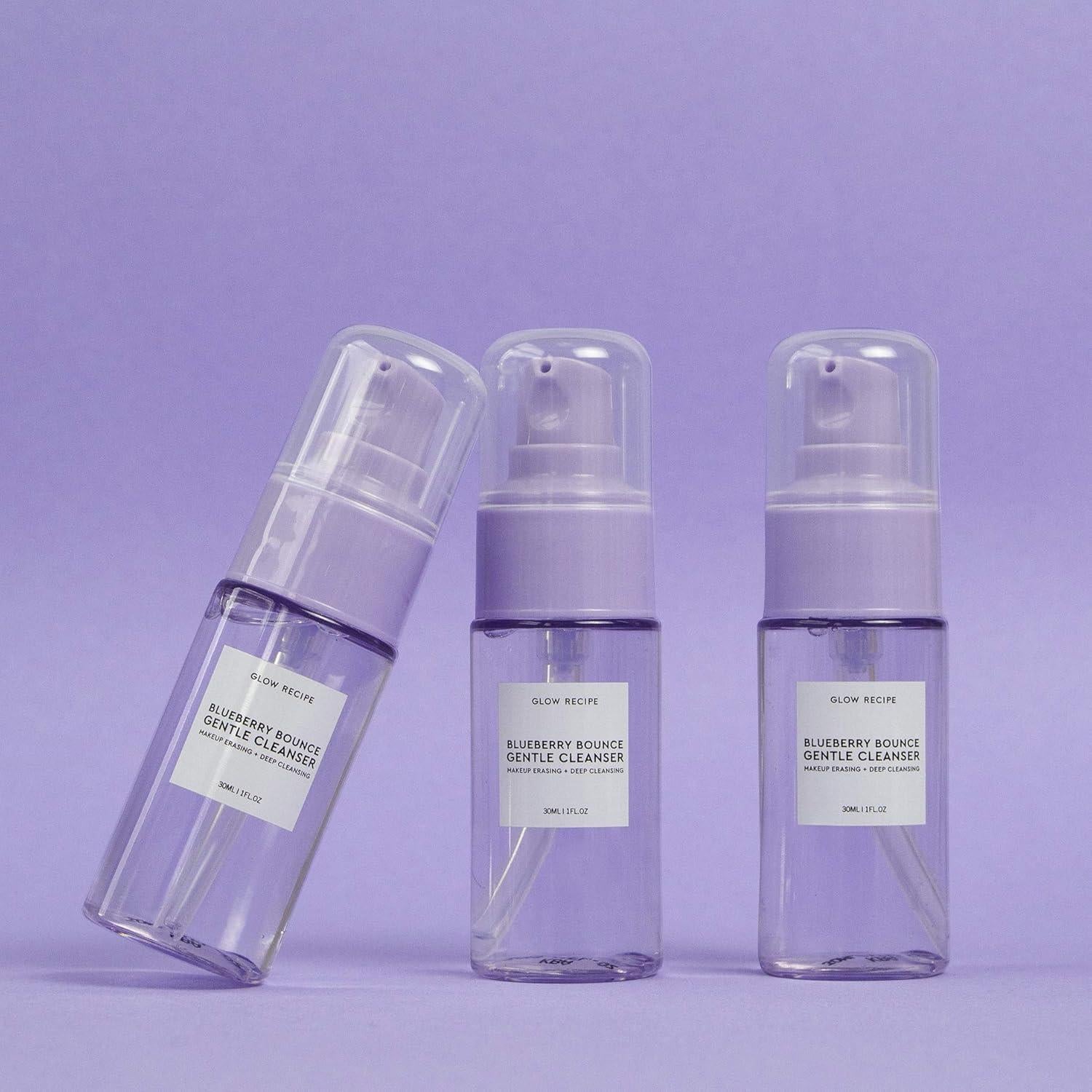 Dúo de Doble Limpieza Glow Recipe - Limpiador Arándano 30ml + Aguacate 150ml