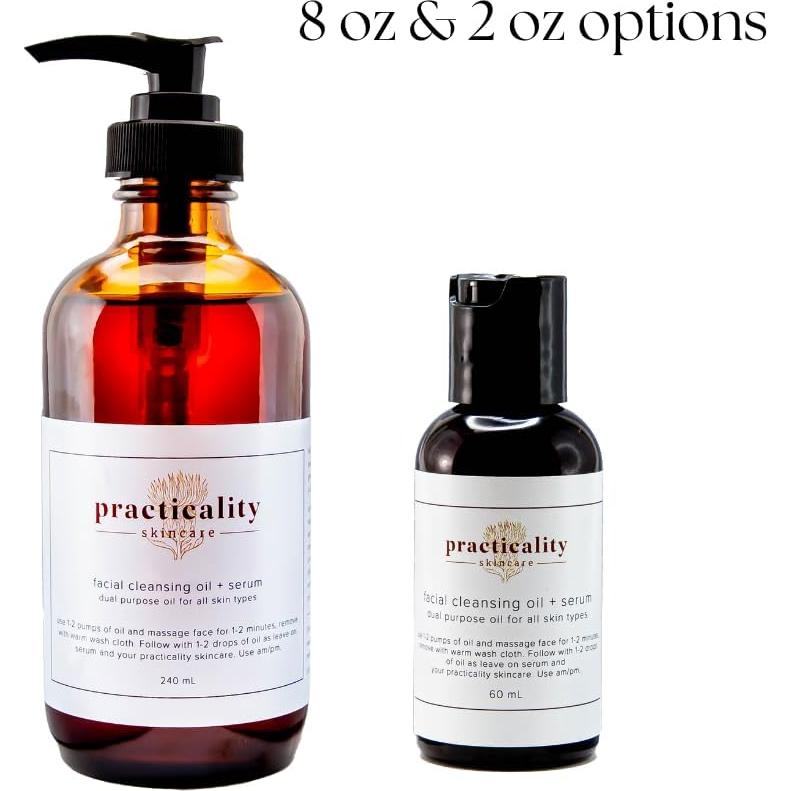 Aceite Limpiador Facial y Suero Práctico 236ml - Hidratante