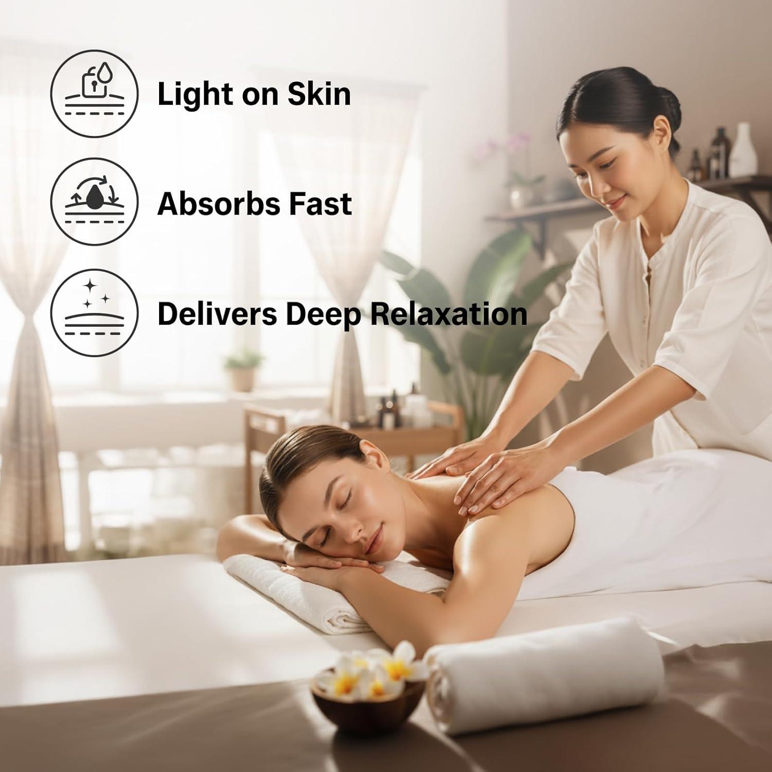 Aceite de Masaje Varento 295 ml - Lavanda y Naranja Natural