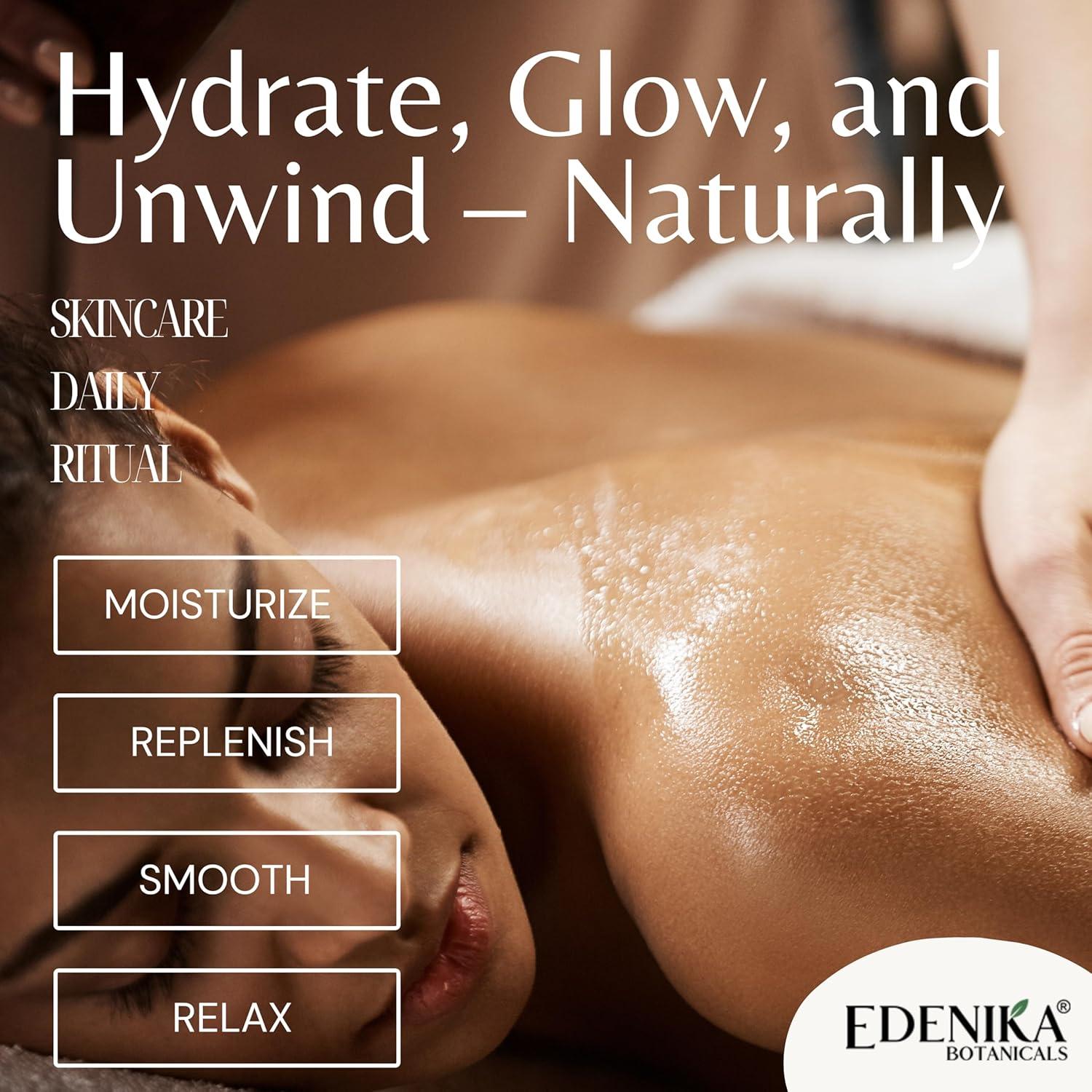 Aceite de Masaje de Coco Tropical Edenika 236.6 ml Hidratante