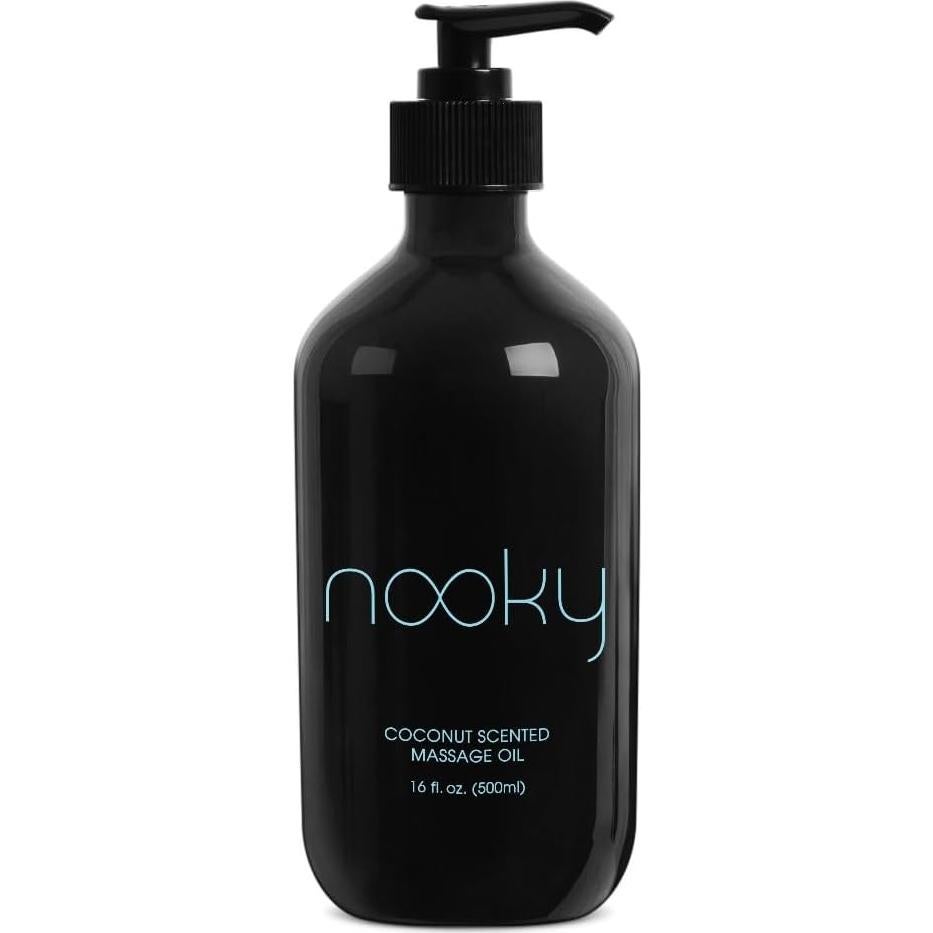 Aceite de Masaje Nooky Coco 473ml - Hidratante y Aromático