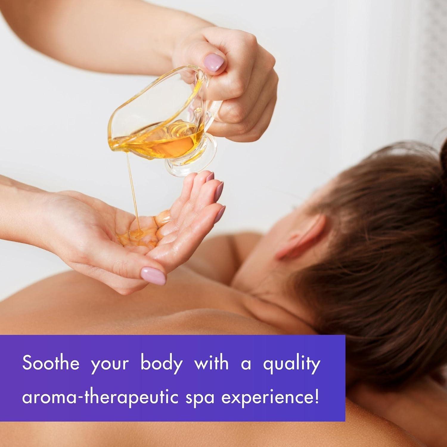 Aceite de Masaje SPA REDI Lavanda 907 g - Relajante y Nutritivo