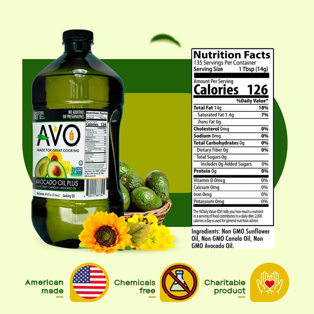 Aceite de Aguacate 1.99L No OGM Sin Conservantes American