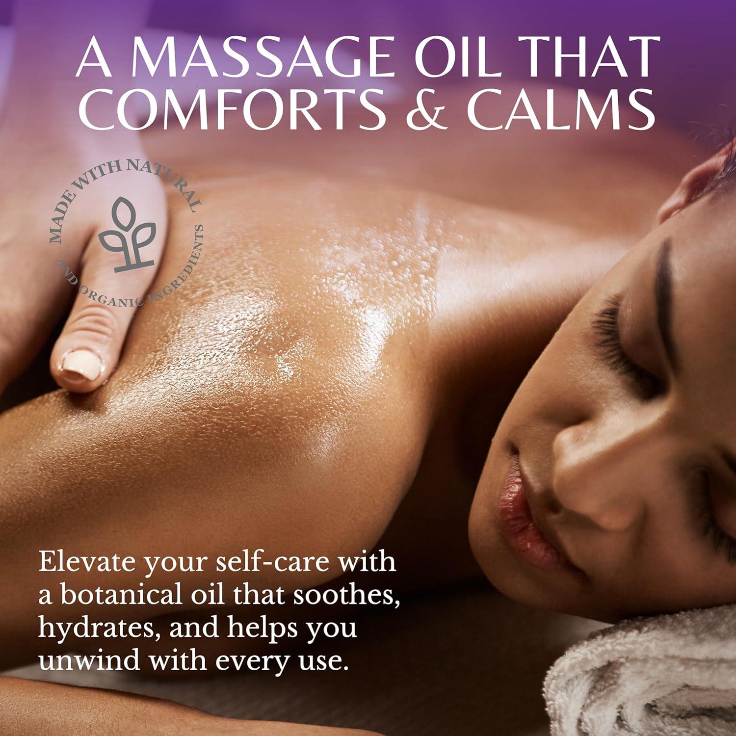 Aceite de Masaje de Lavanda Edenika 236.6 ml Natural Relajante