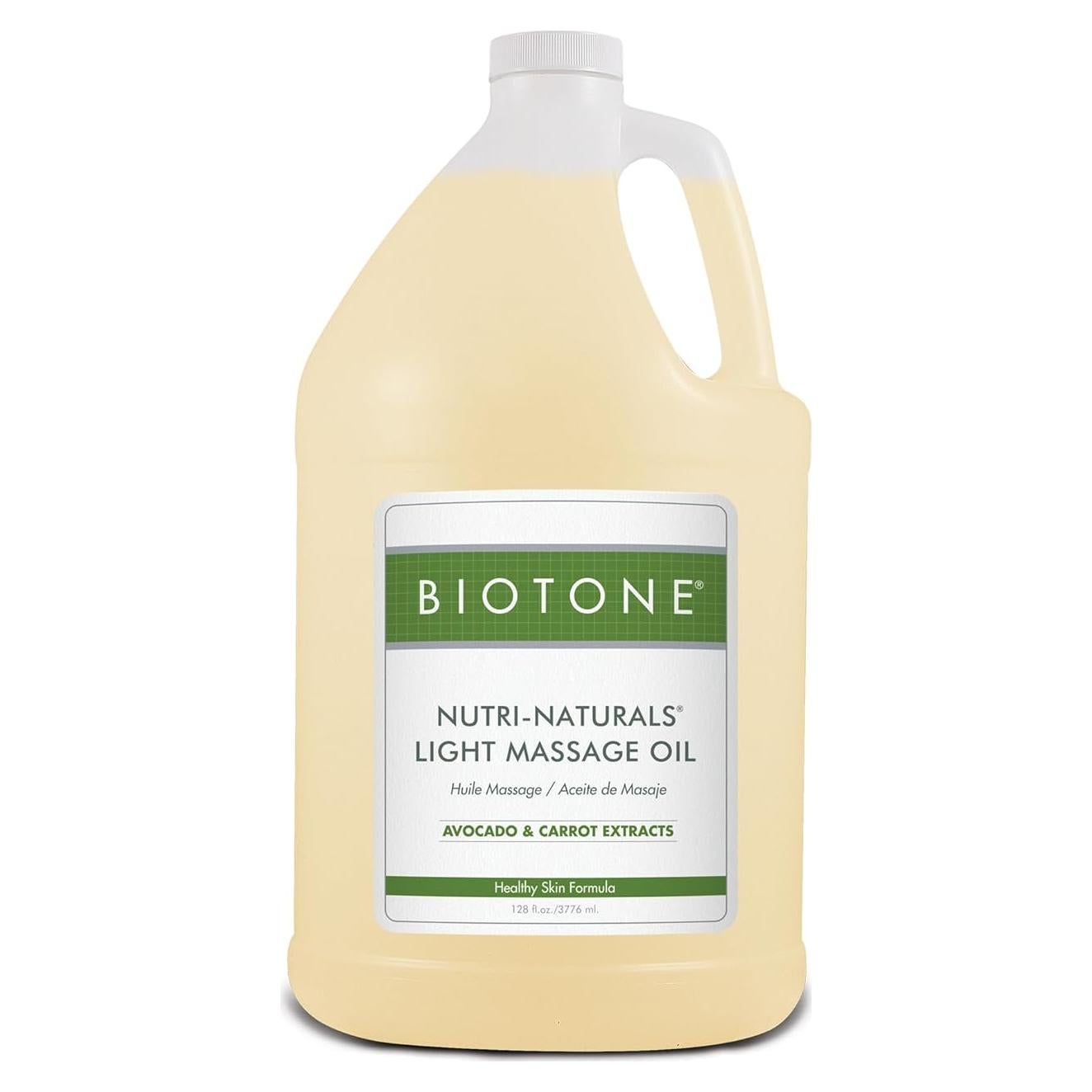 Aceite de Masaje Ligero Biotone Nutri Naturals 3.78L