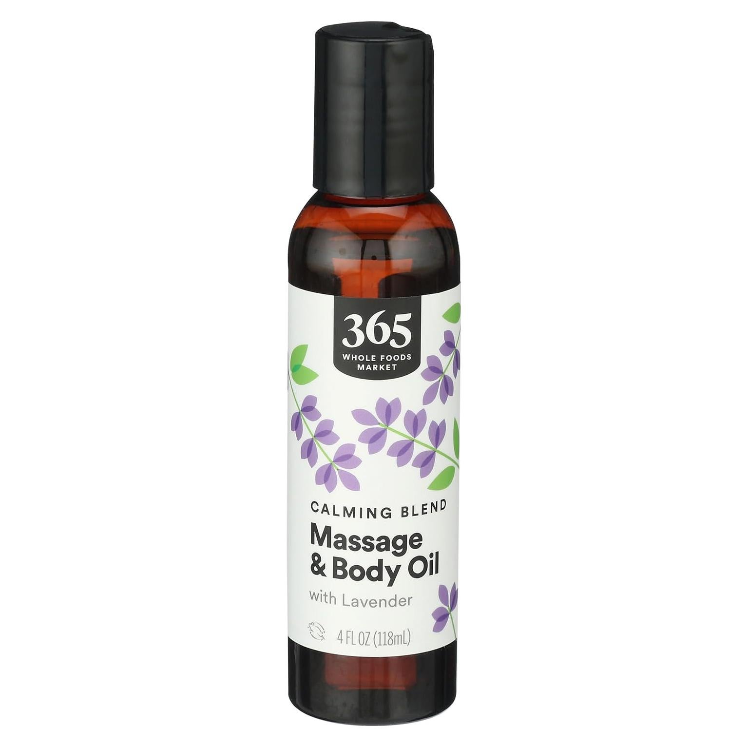 Aceite de Masaje y Cuerpo Lavanda 365 Whole Foods 118 ml