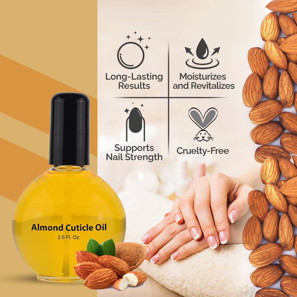 Aceite Revitalizante para Cutículas PRO NAIL 70.87 ml Almendra