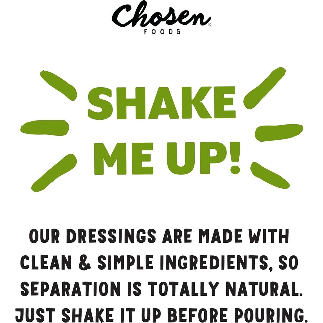 Aderezo César Chosen Foods 236.6 ml Aceite de Aguacate Keto