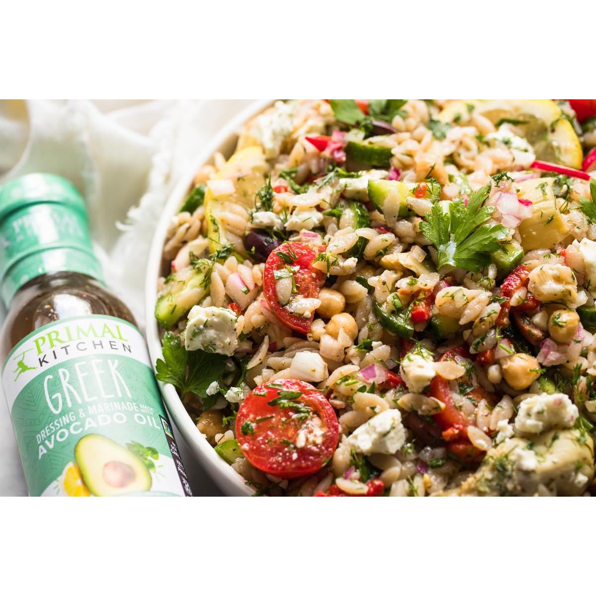 Aderezo de Ensalada Primal Kitchen Vinagreta Griega 226g