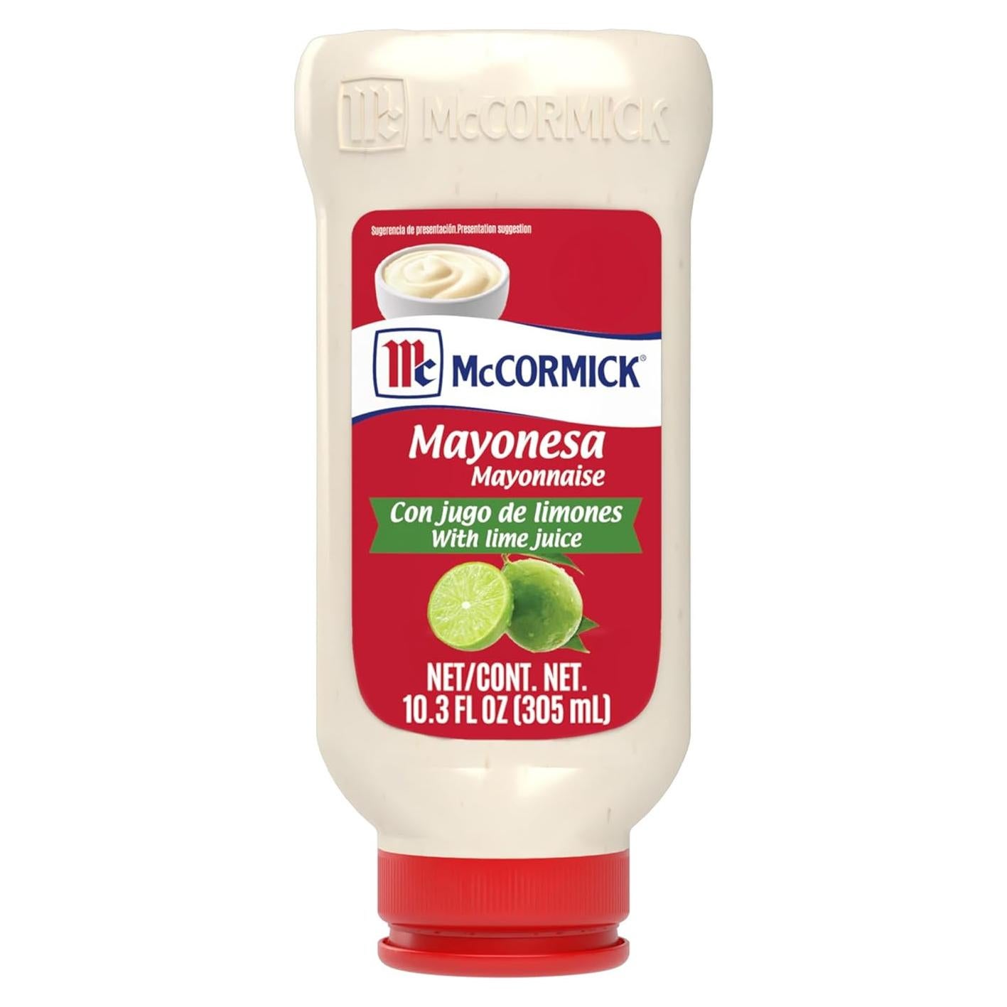 Mayonesa McCormick con Jugo de Lima 304.5 ml - Sabor Único