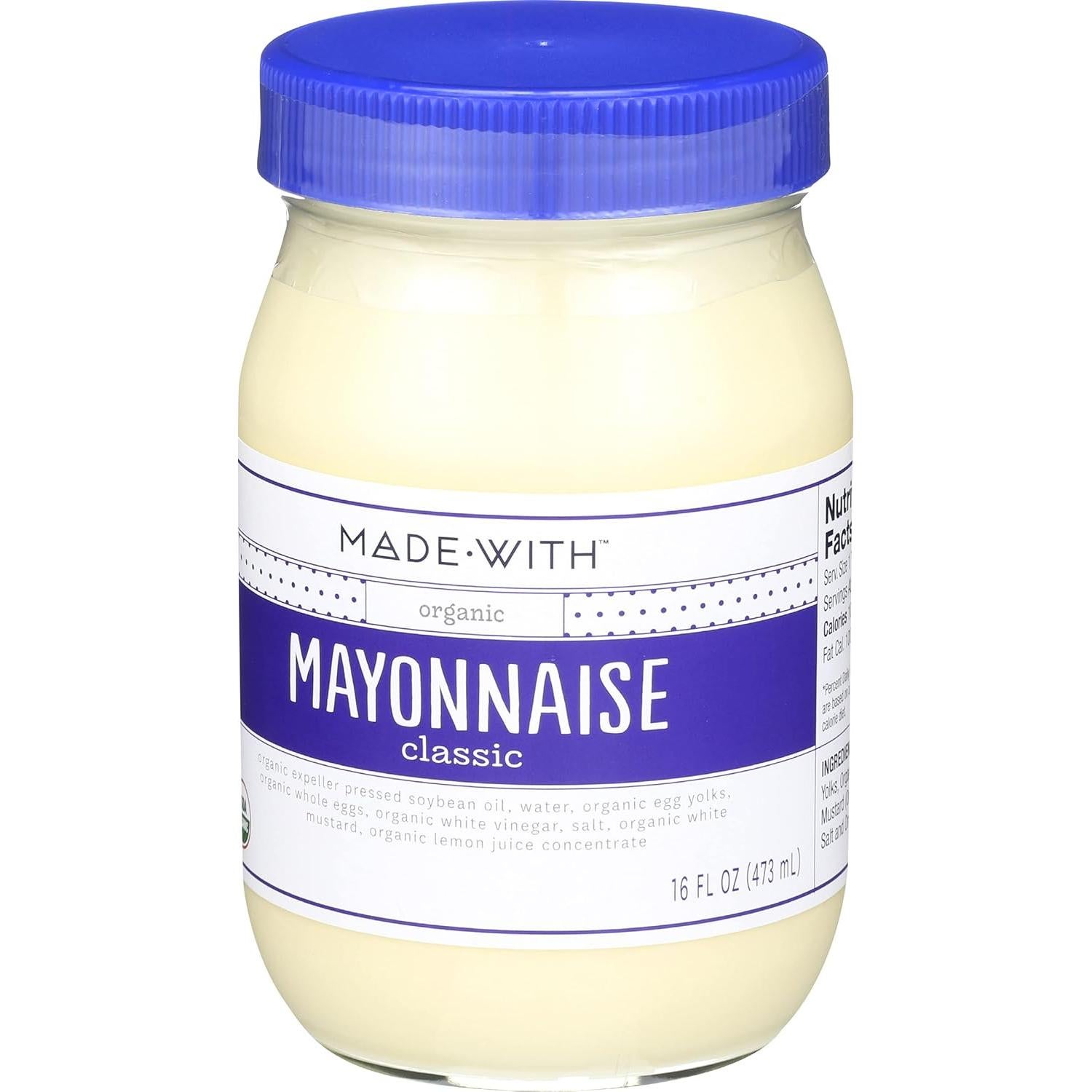 Mayonesa Orgánica Hecho Con 453g - 16oz