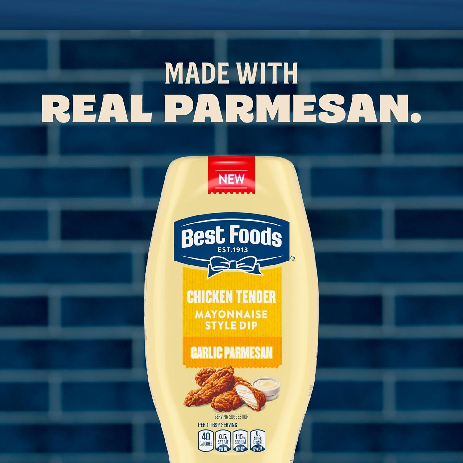 Dip Estilo Mayonesa de Pollo Tierno con Ajo y Parmesano 340g