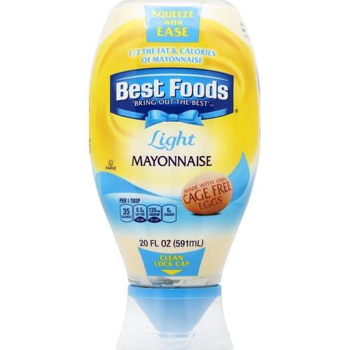 Mayonesa Ligera Mejores Alimentos 591 ml 60% Menos Grasa