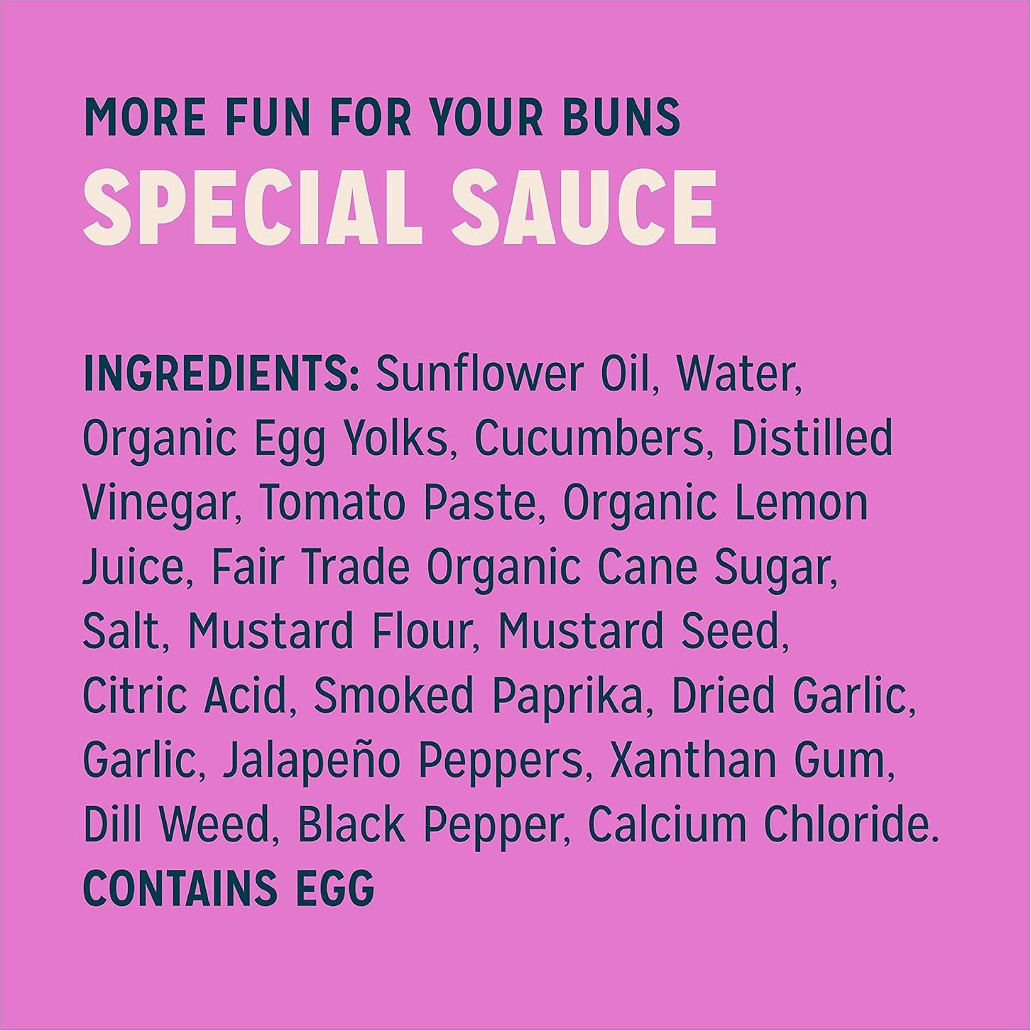 Mayonesa Salsa Especial Sir Kensington's 340g Sin Gluten