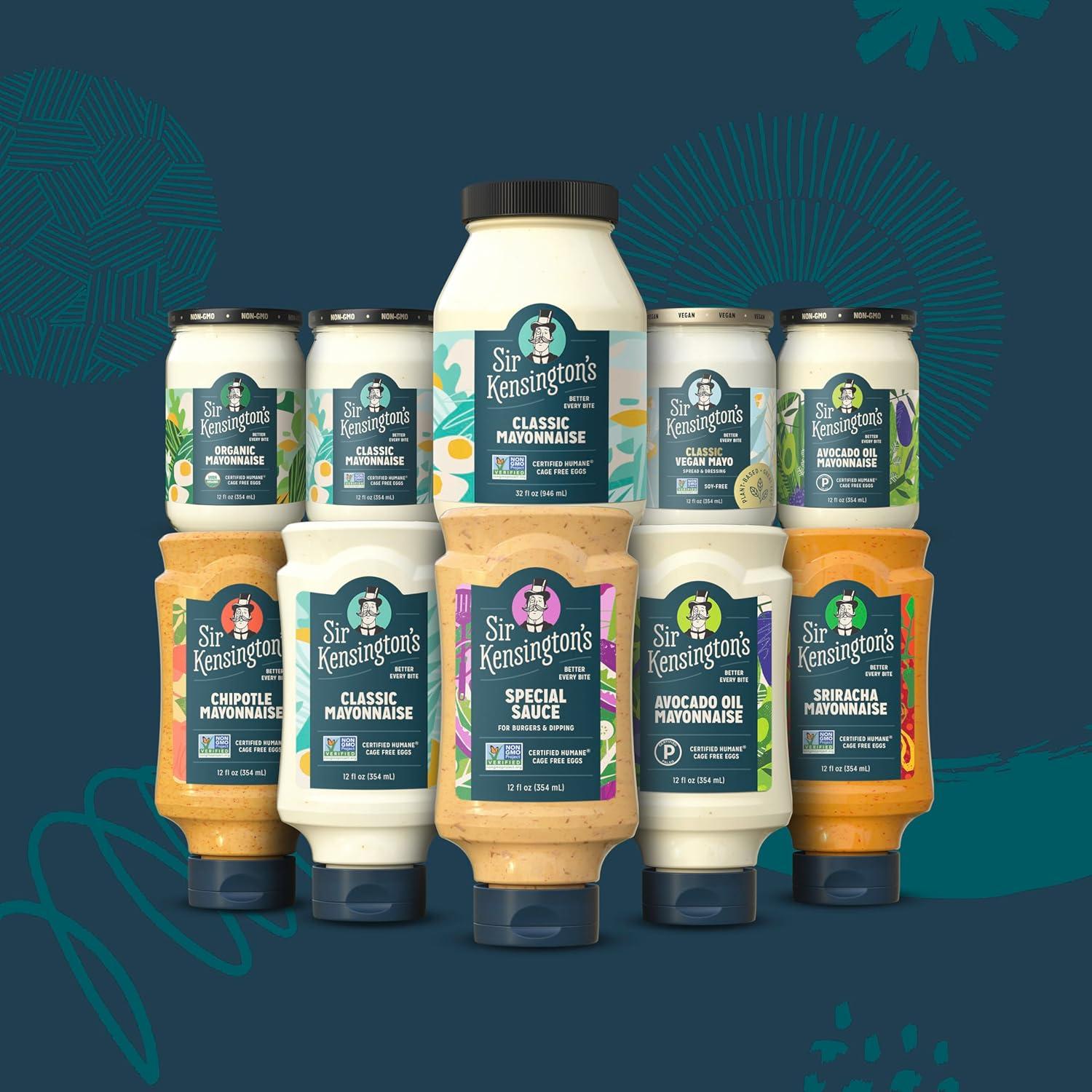 Mayonesa Salsa Especial Sir Kensington's 340g Sin Gluten