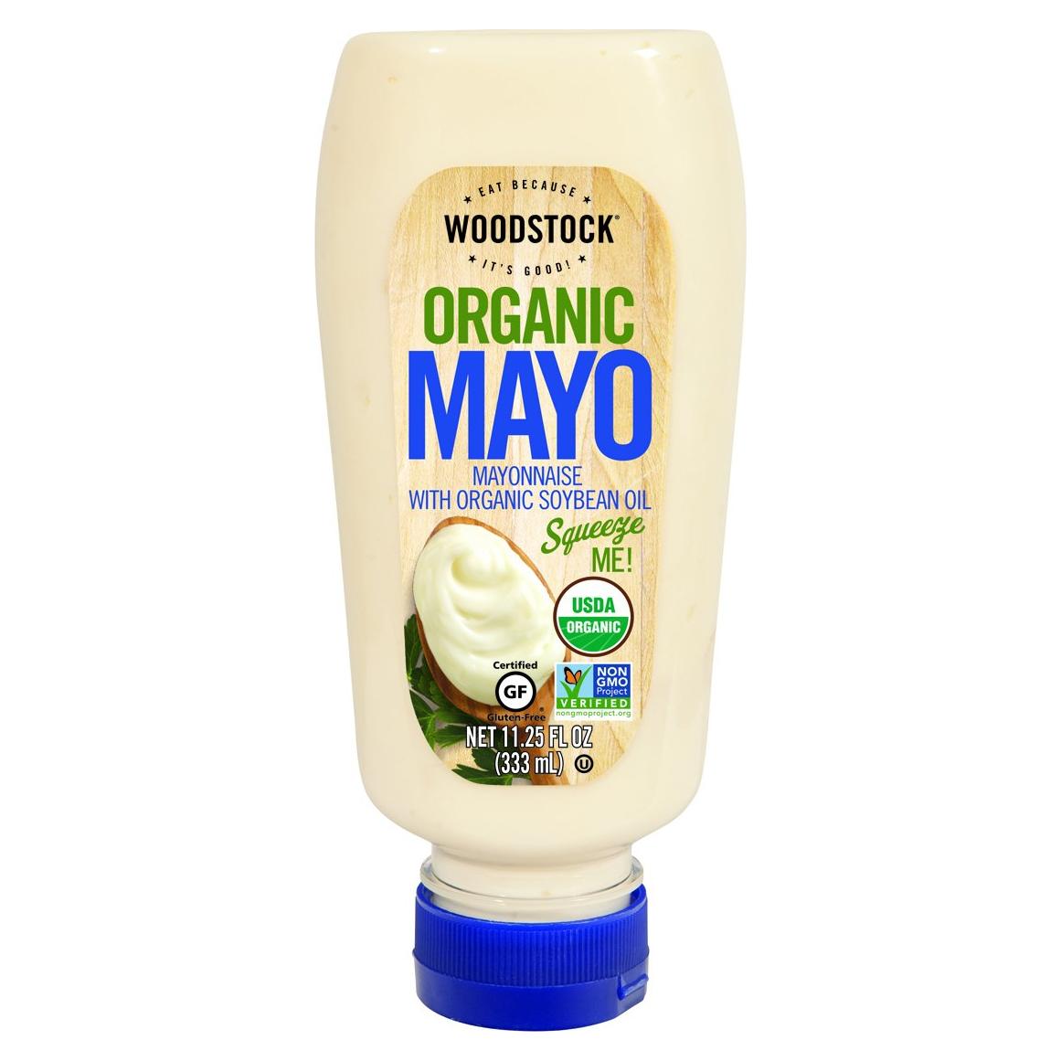 Mayonesa Orgánica Woodstock Farms 318 ml Squeezable
