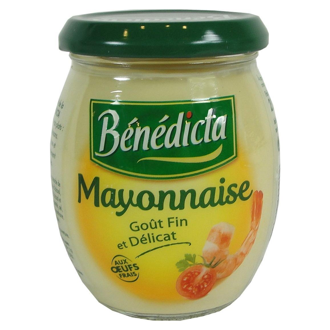 Mayonesa Gourmet Benedicta Francesa 235g - Importada de Francia
