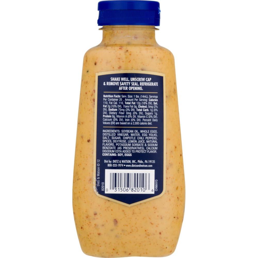 Mayonesa Chipotle Ahumada Dietz & Watson 340 g - Sin Gluten