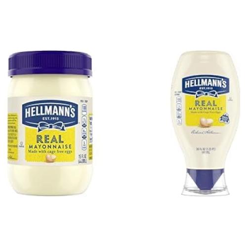 Paquete de Mayonesa Real Hellmann's 425g + 567g Sin Gluten