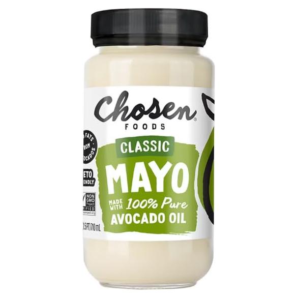 Mayonesa Clásica Chosen Foods 710 ml a Base de Aceite de Aguacate