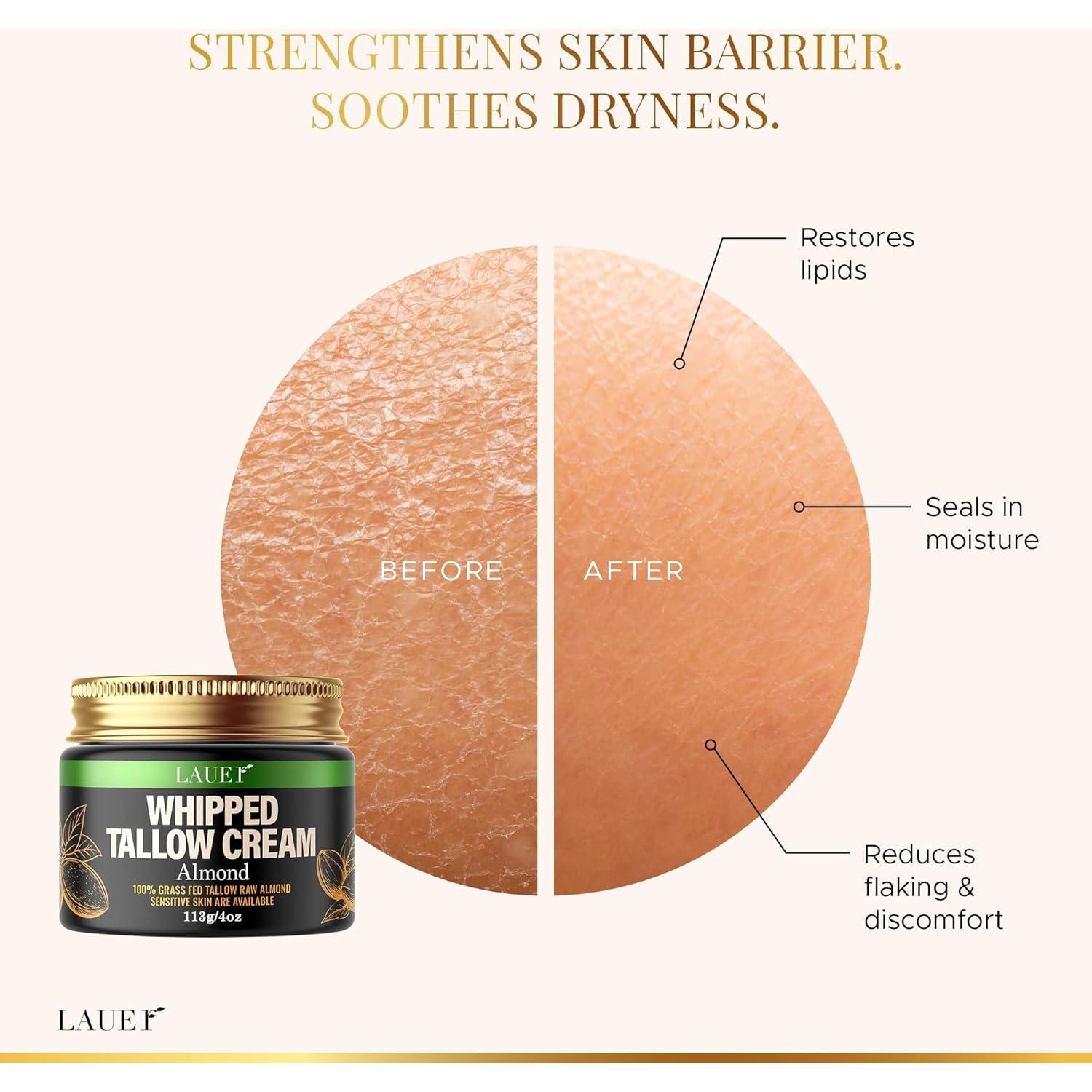 Crema Hidratante de Sebo Batido LAUER 113g - Piel Sensible