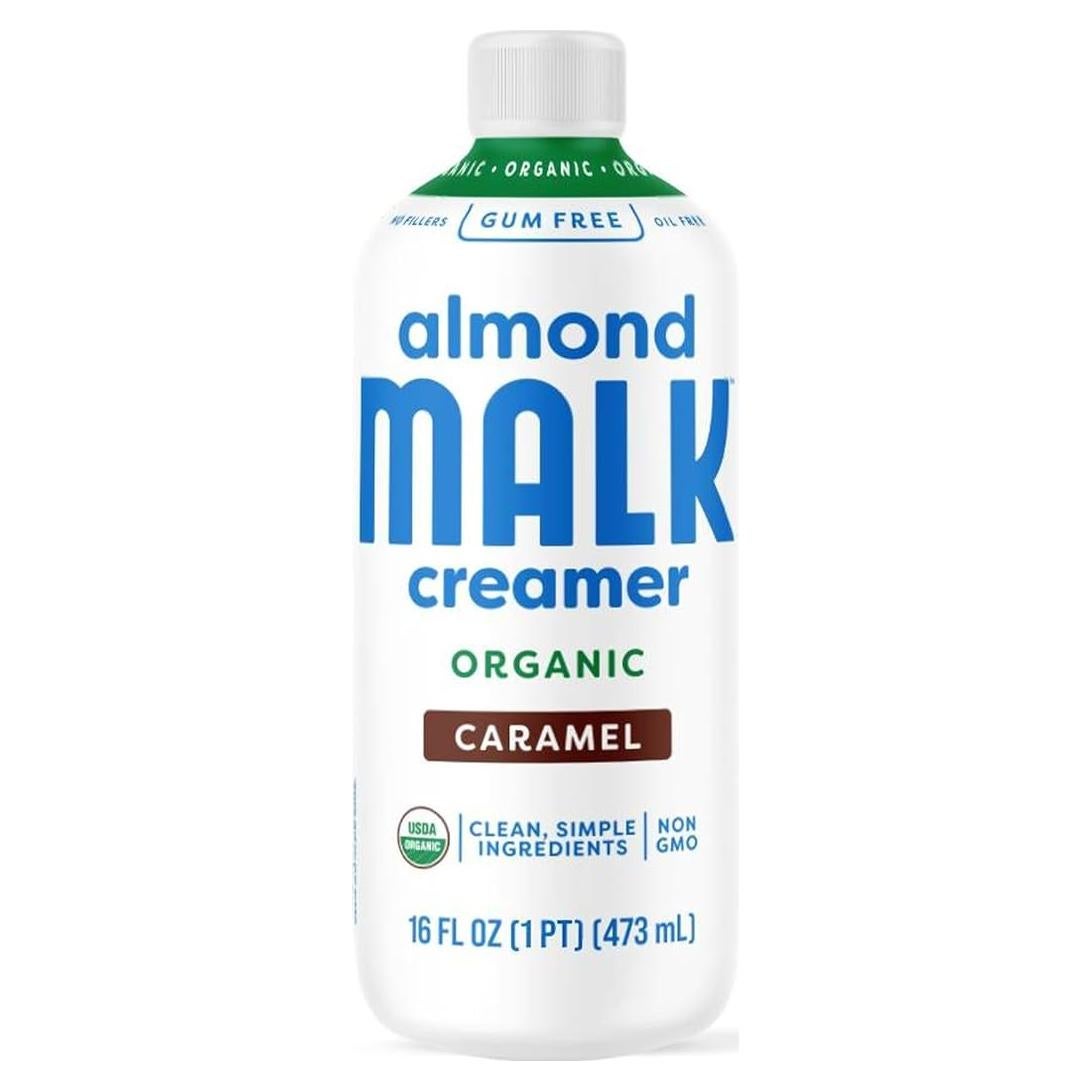 Crema de Almendra Caramelizada Orgánica Malk 473ml