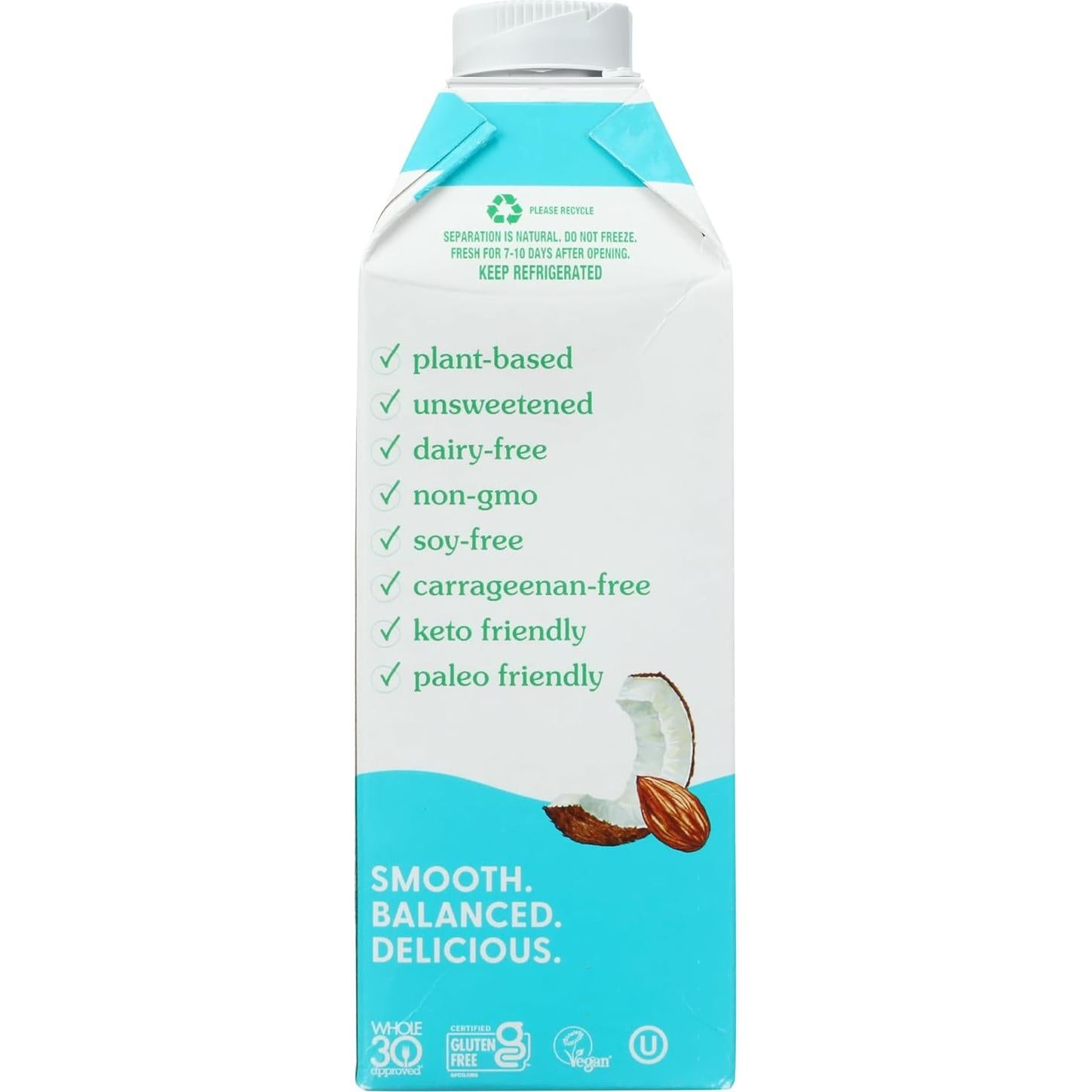 Crema de Almendra Caramelo + Coco NUTPODS 750 ml Sin Azúcar