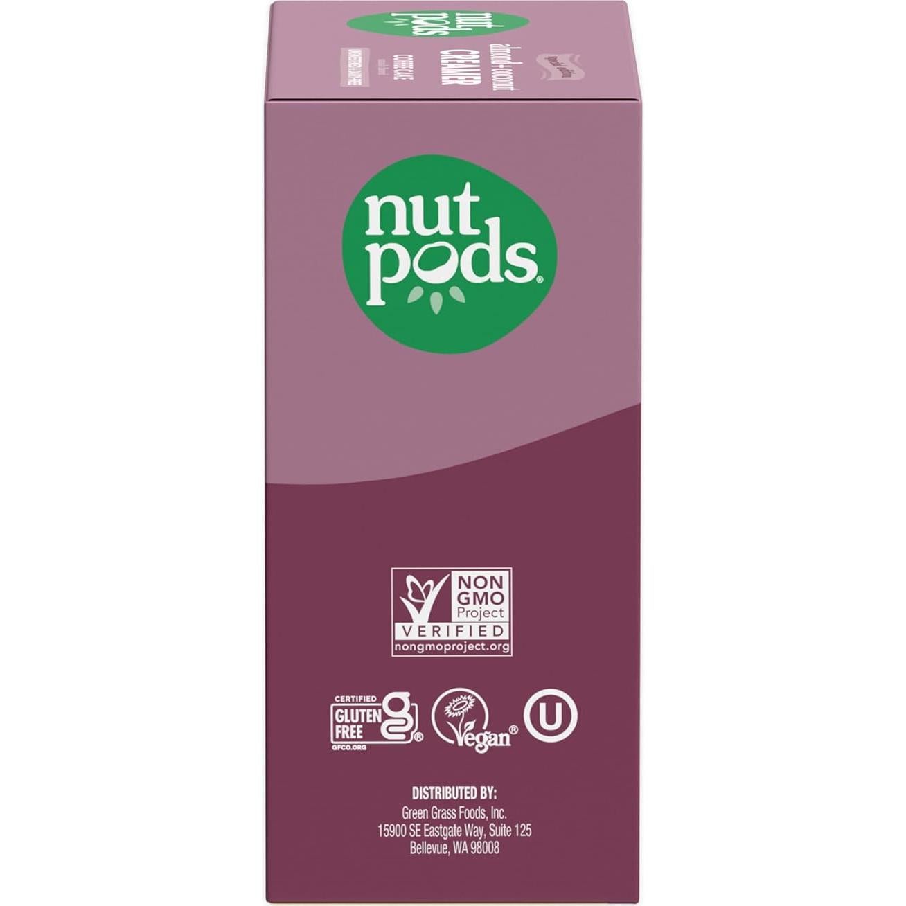 Crema de Café Sin Azúcar nutpods 3x11.2oz Vegana Keto