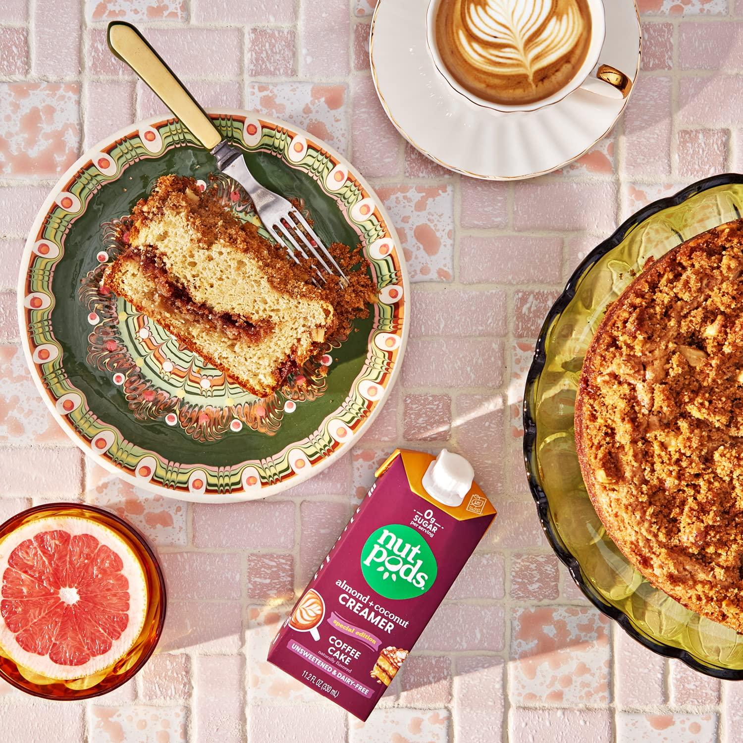 Crema de Café Sin Azúcar nutpods 3x11.2oz Vegana Keto