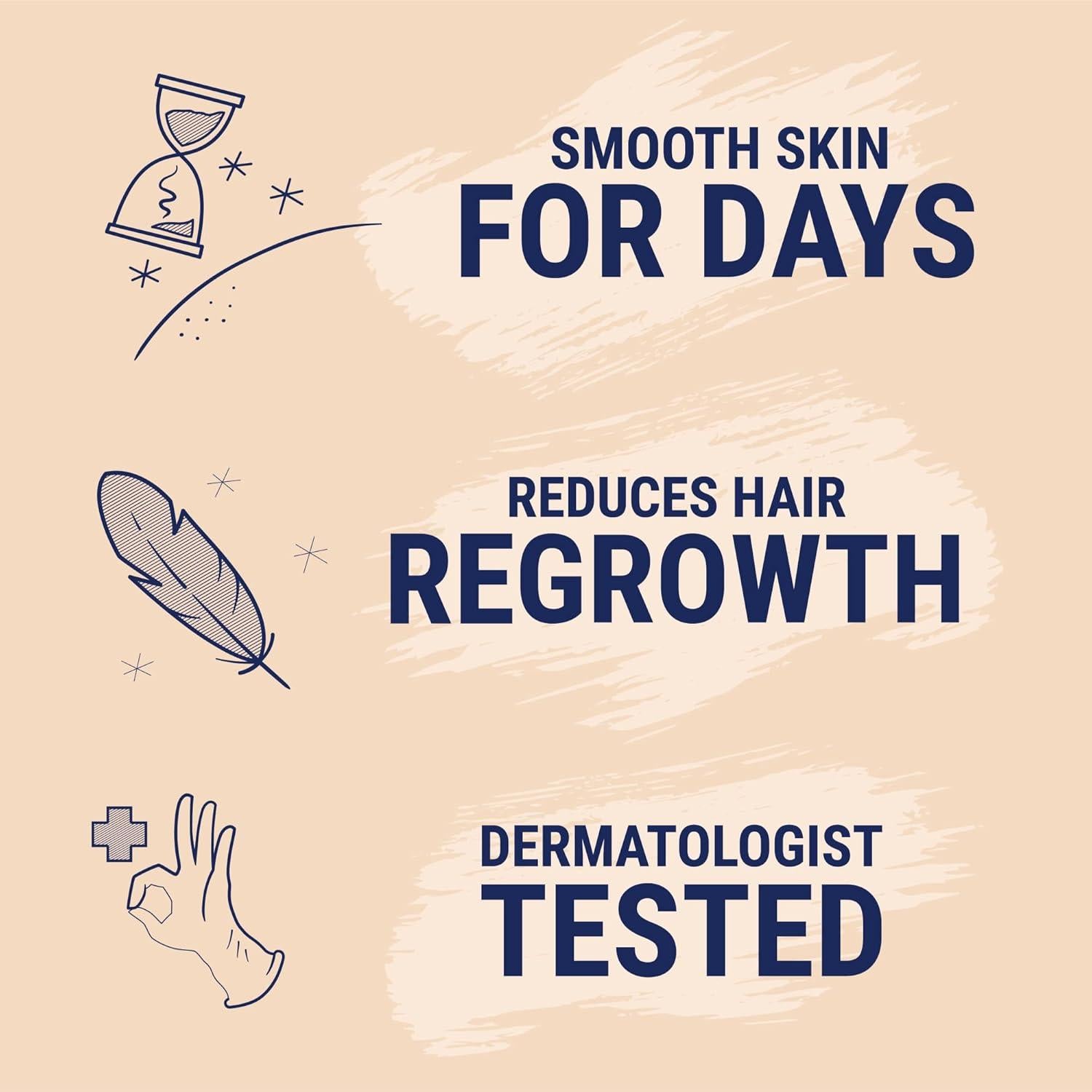 Crema Facial Hidratante Nair para Remoción de Vello 226.8 g