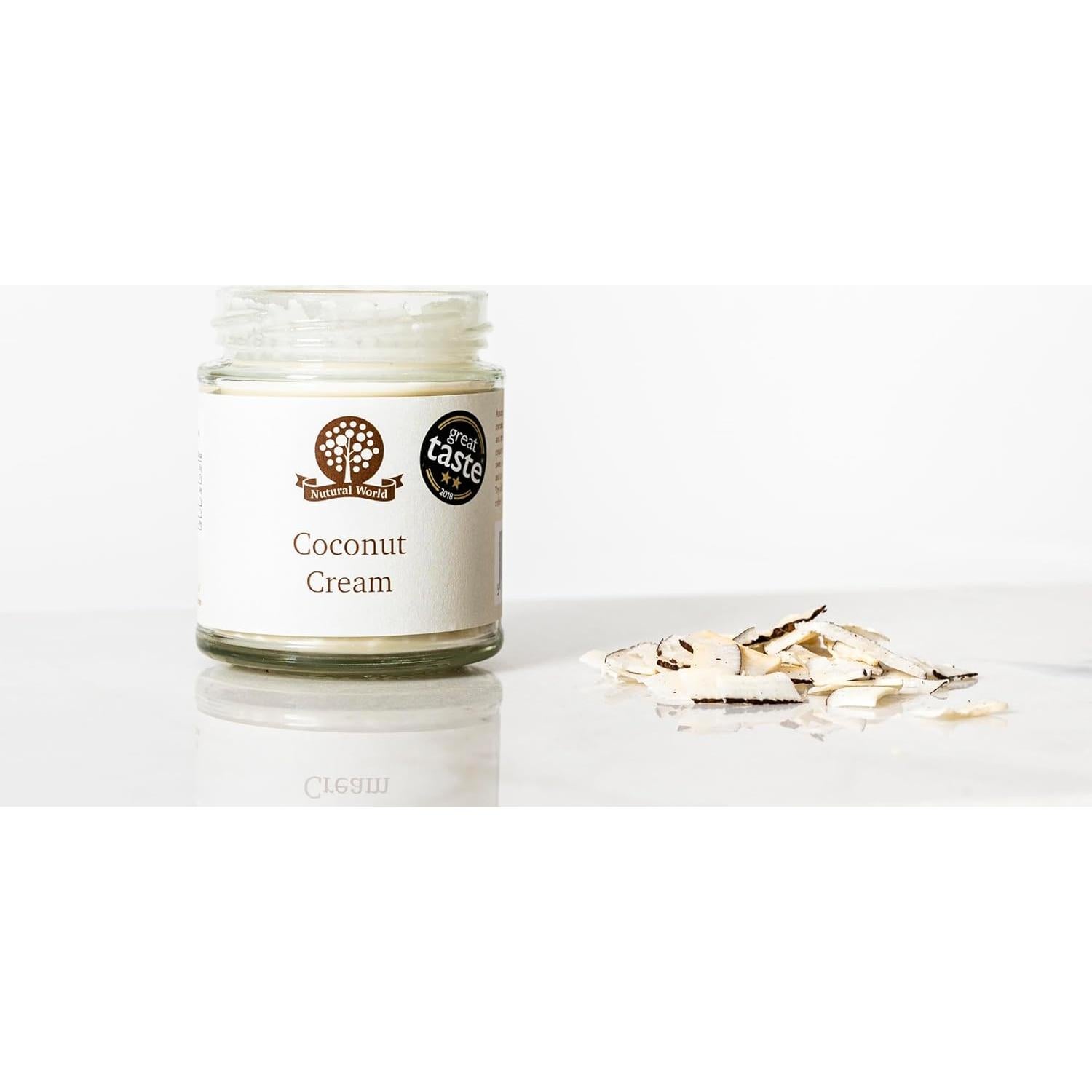 Crema de Coco Nutural World 170g - Vegana y Sin Azúcar