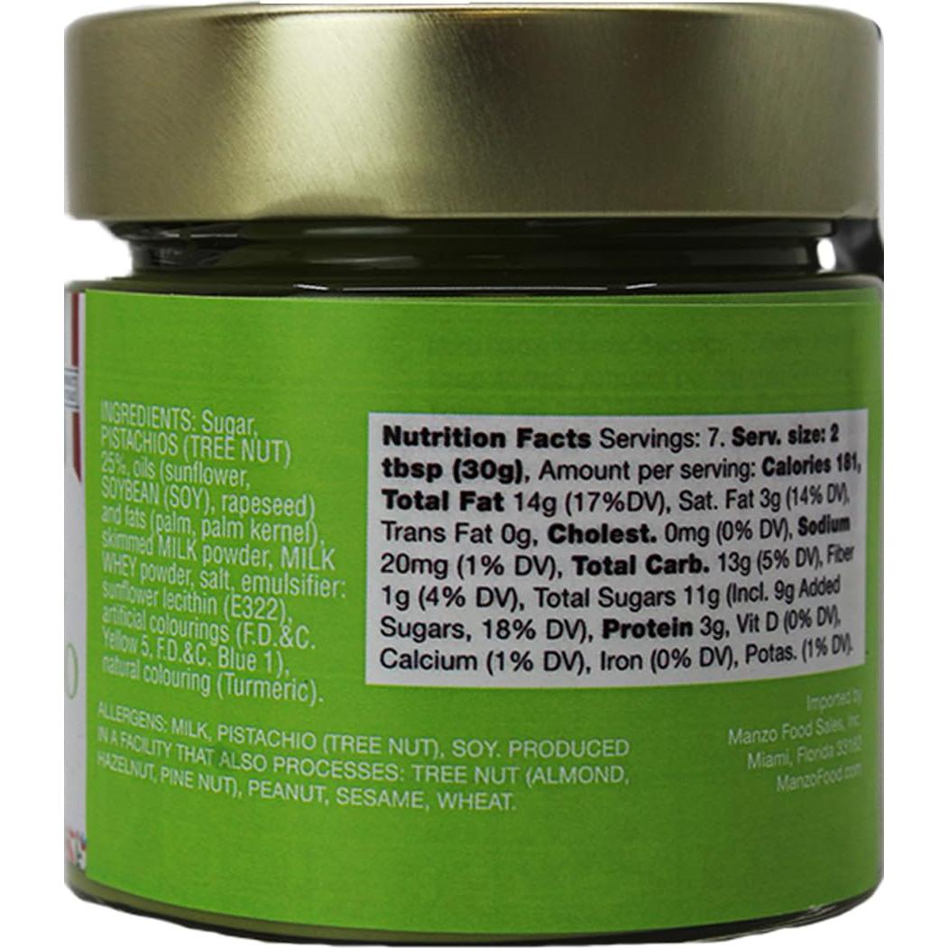 Crema de Pistacho L'Oro Del Sud con Sal Marina 200 g