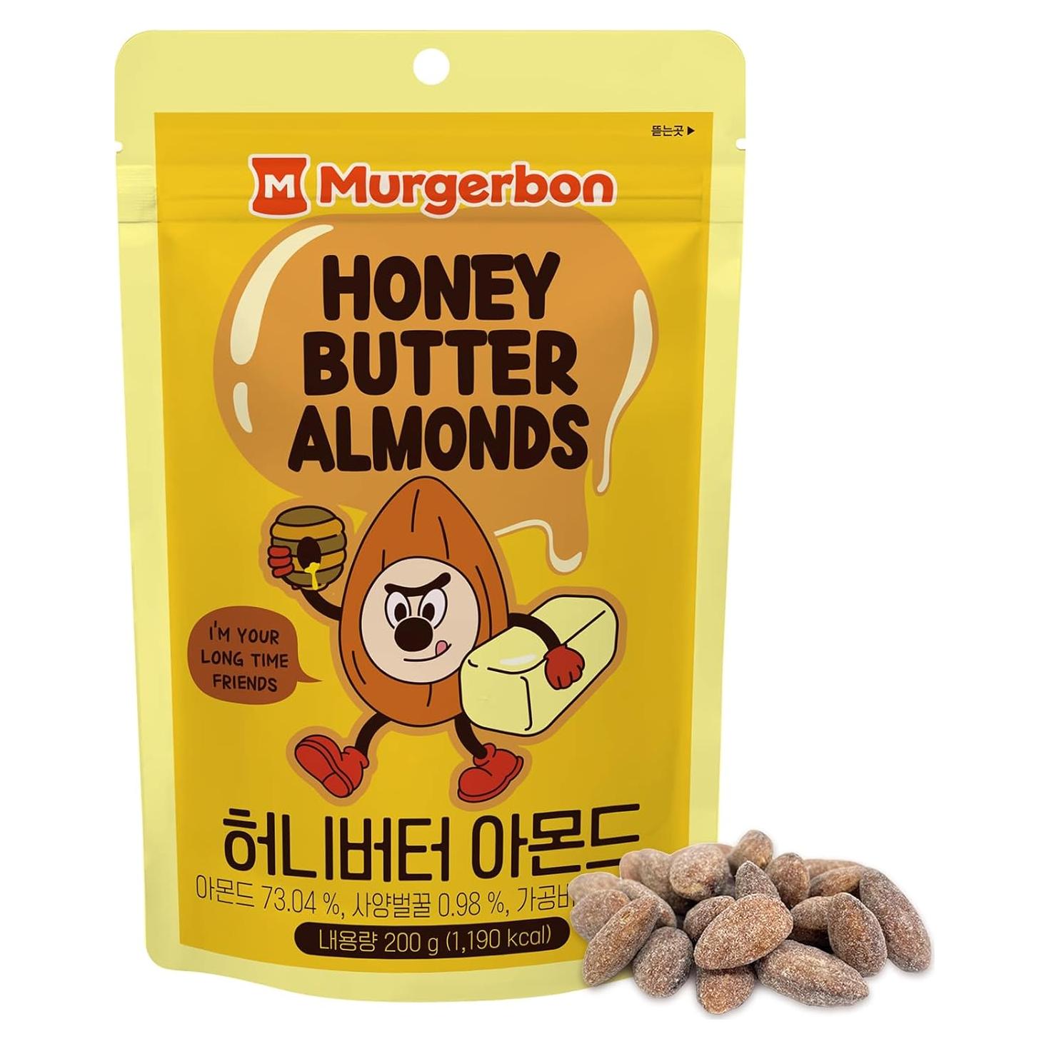 Mantequilla de Miel Almendra 200g Murgerbon - Snack Saludable