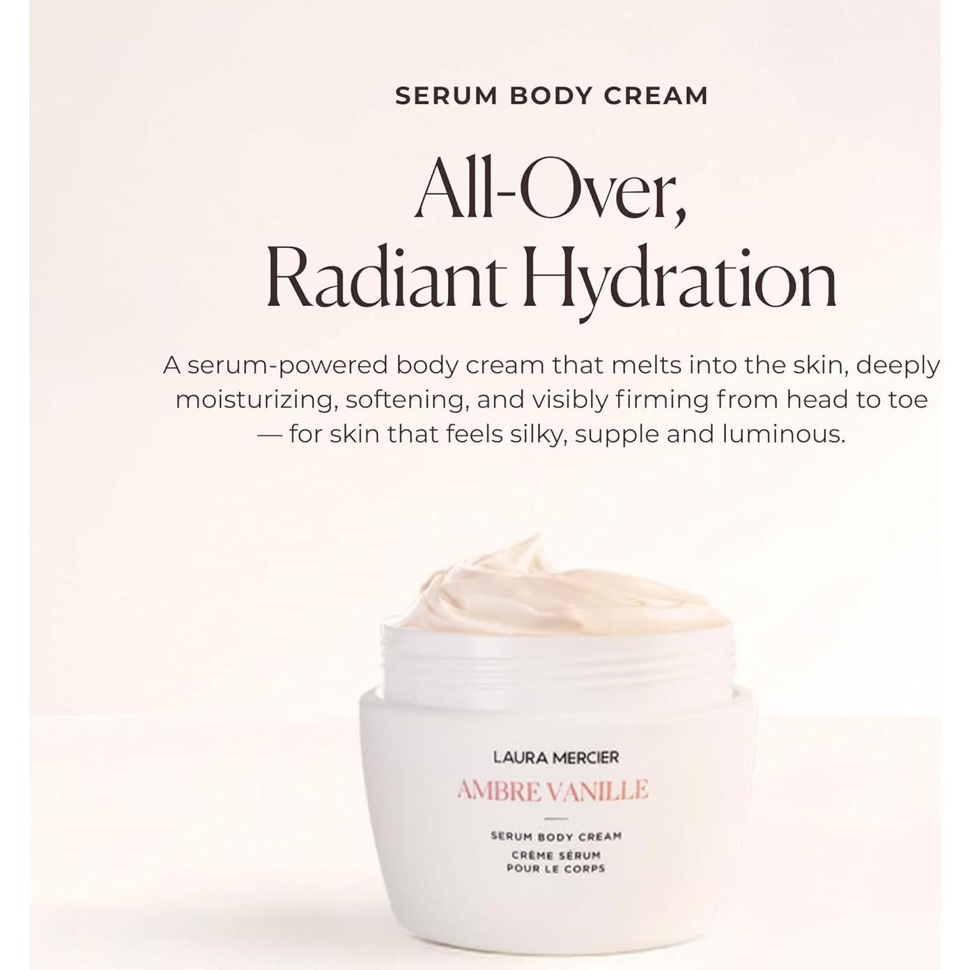 Crema Corporal Laura Mercier 184g Hidratante 48h Karité