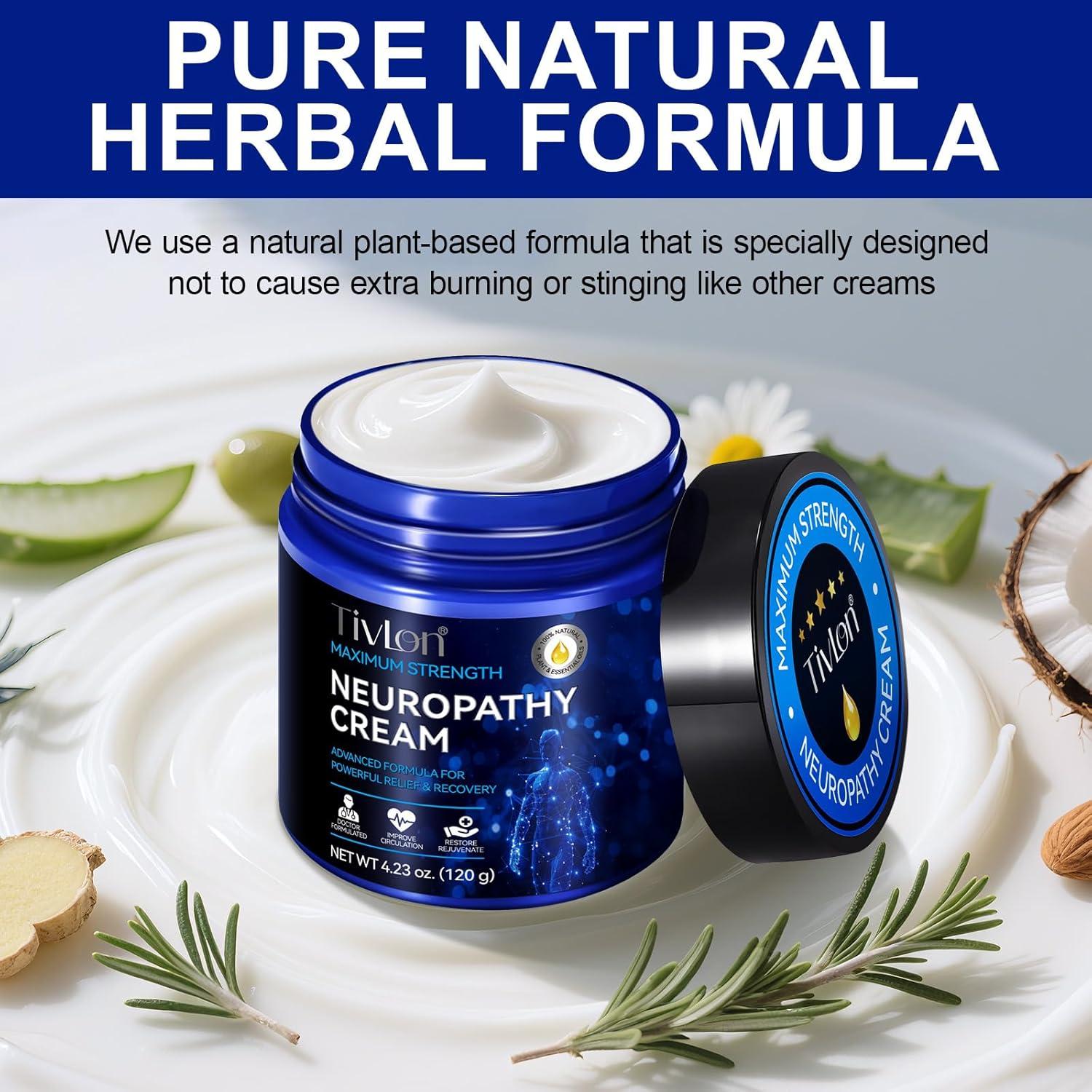 Crema Calmante para Pies y Manos - Alivio Nervioso 120g