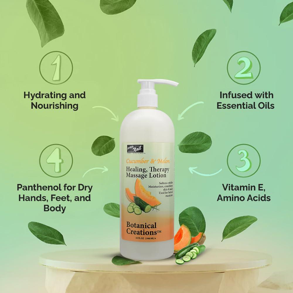 Loción de Masaje Terapéutica ProNail 907 g - Hidratante Spa