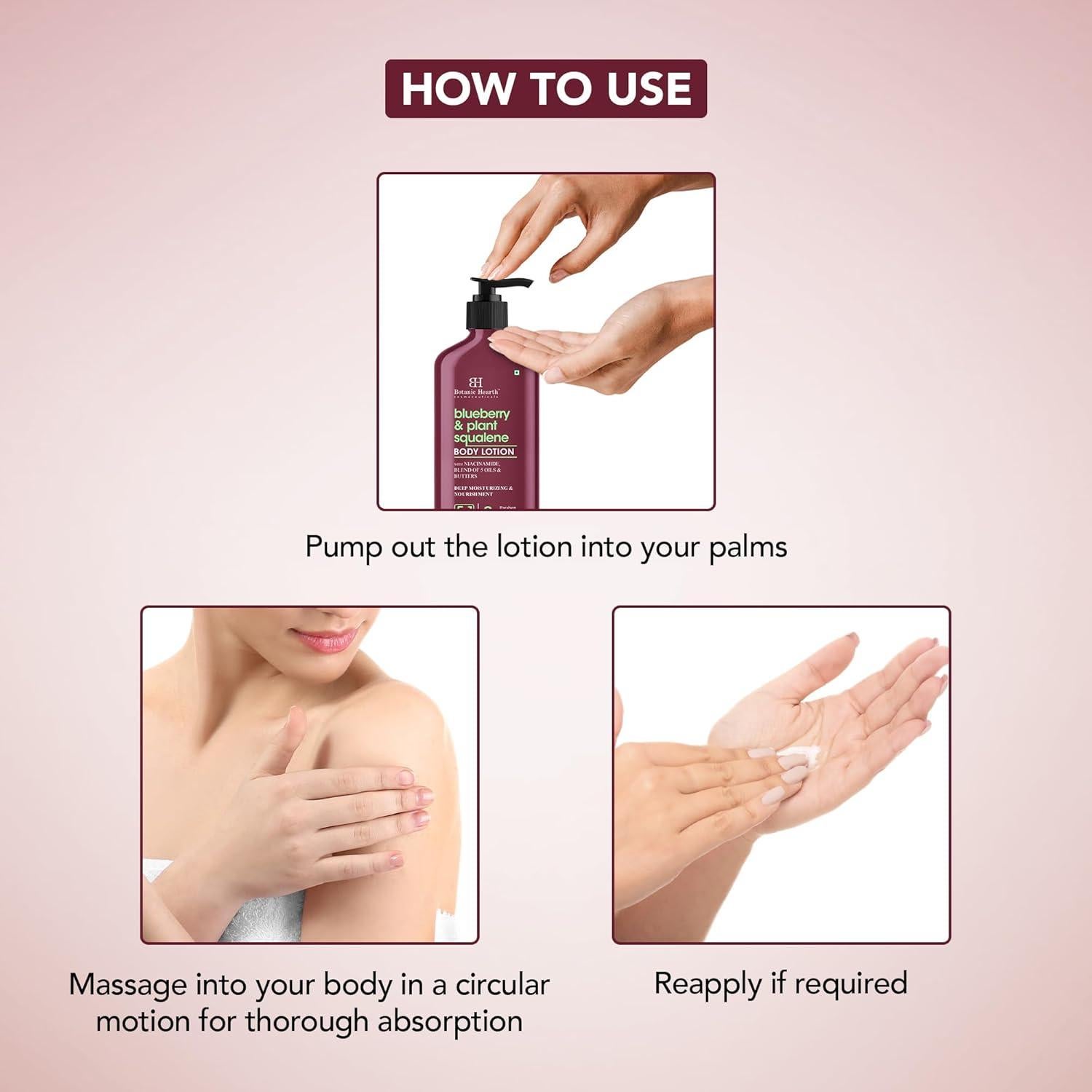 Loción Corporal Botanic Hearth Arándano y Escualeno 473 ml