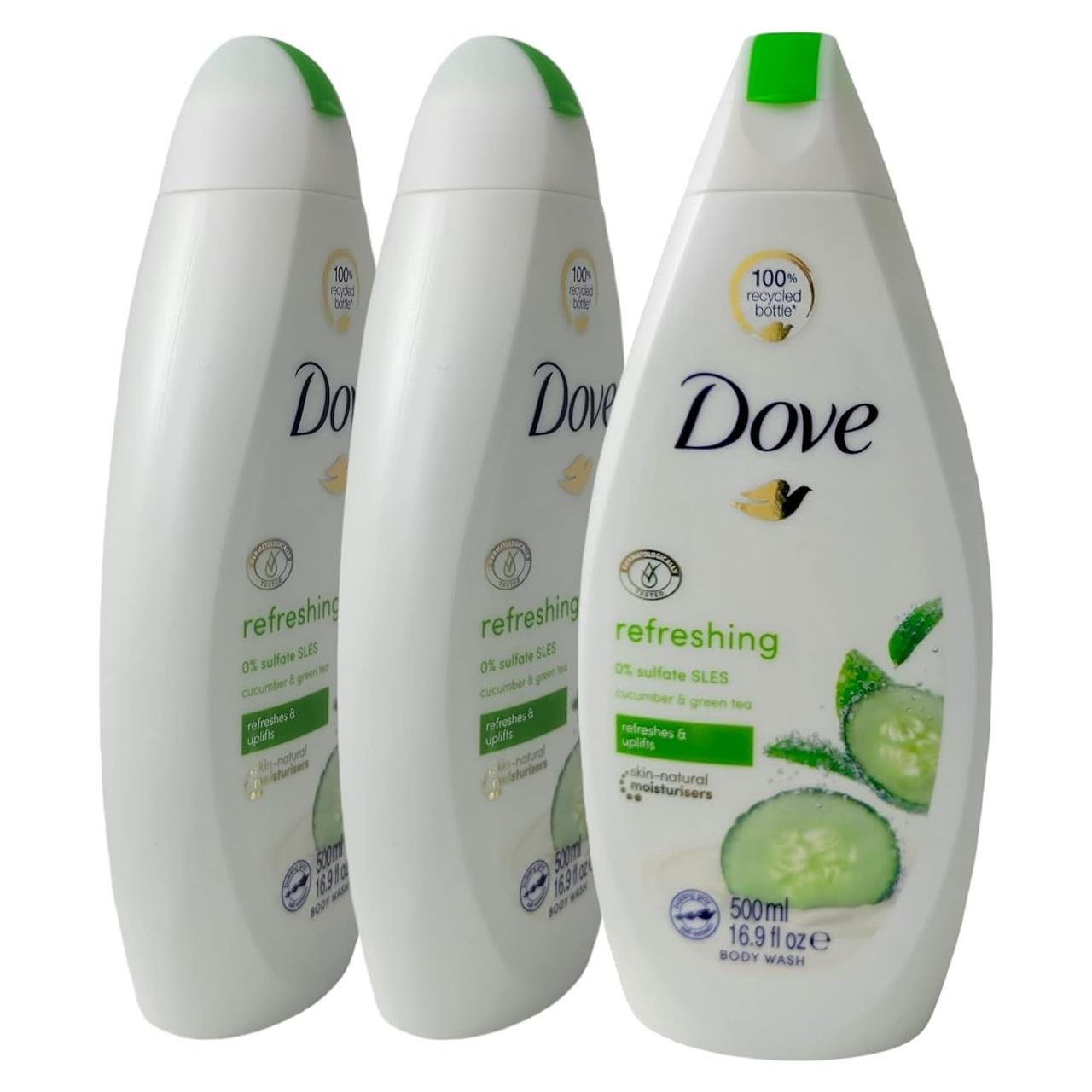 Gel de Ducha Dove Nutritivo 500ml Pepino y Té Verde