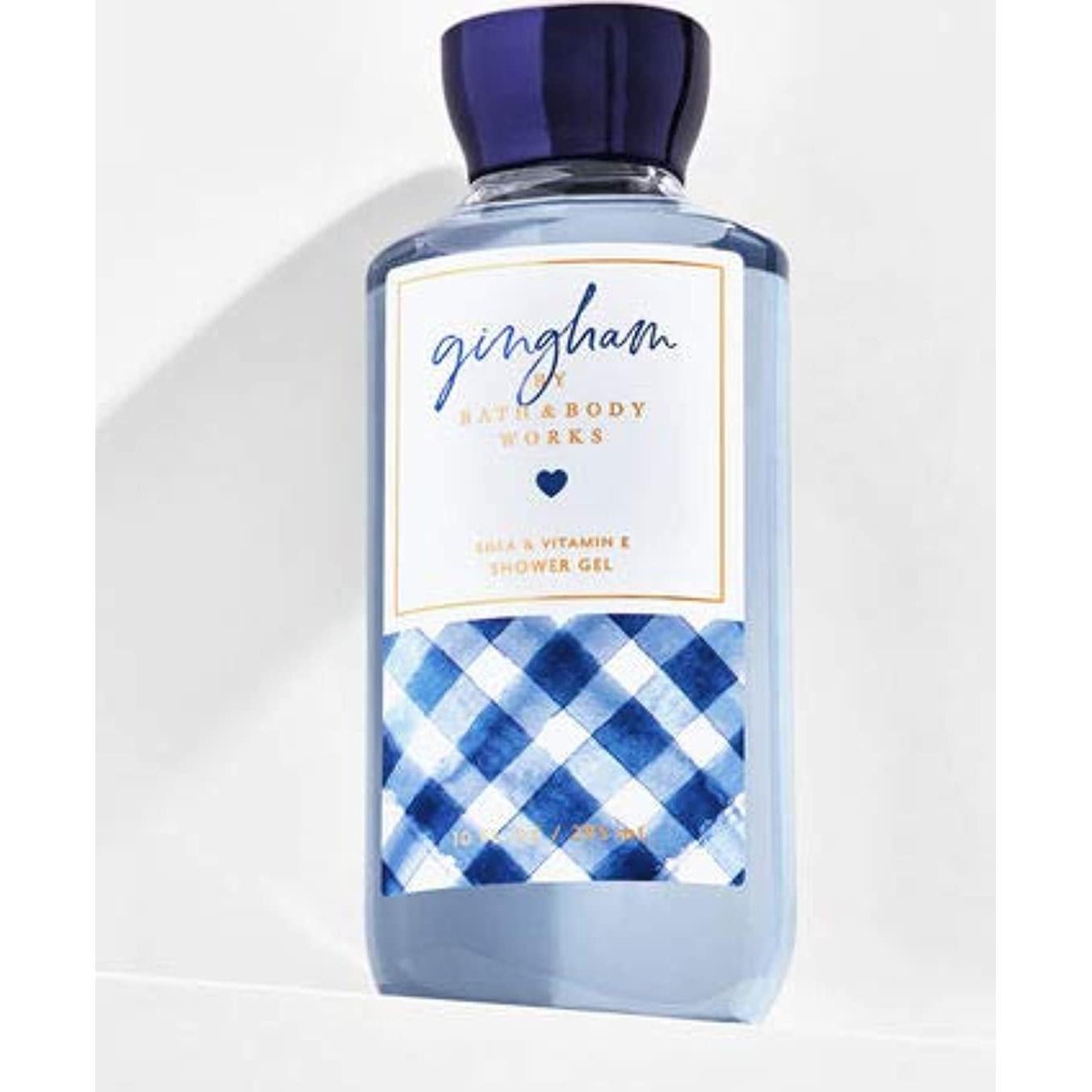 Conjunto de Regalo Gingham - Gel de Ducha, Bruma y Loción 236ml