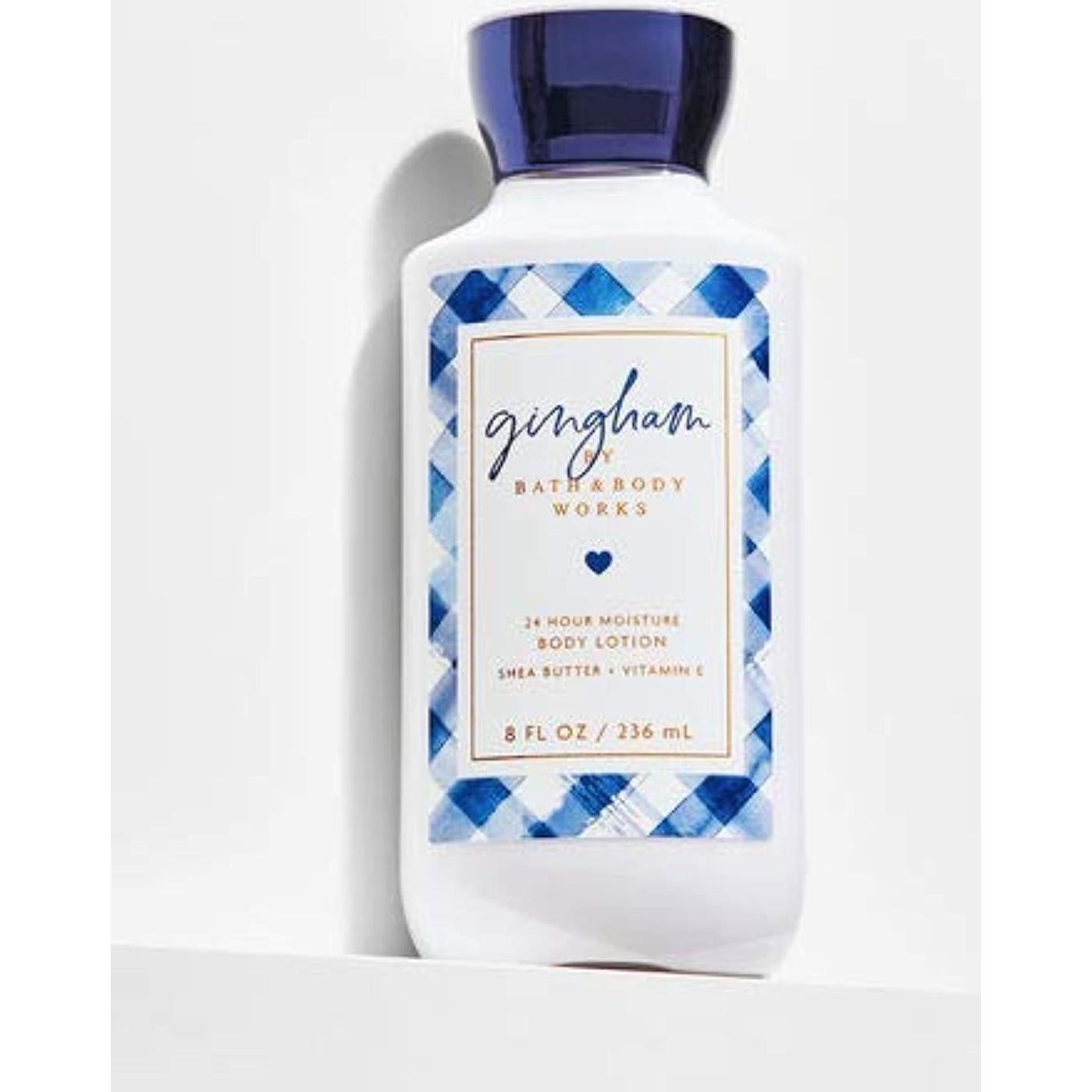 Conjunto de Regalo Gingham - Gel de Ducha, Bruma y Loción 236ml