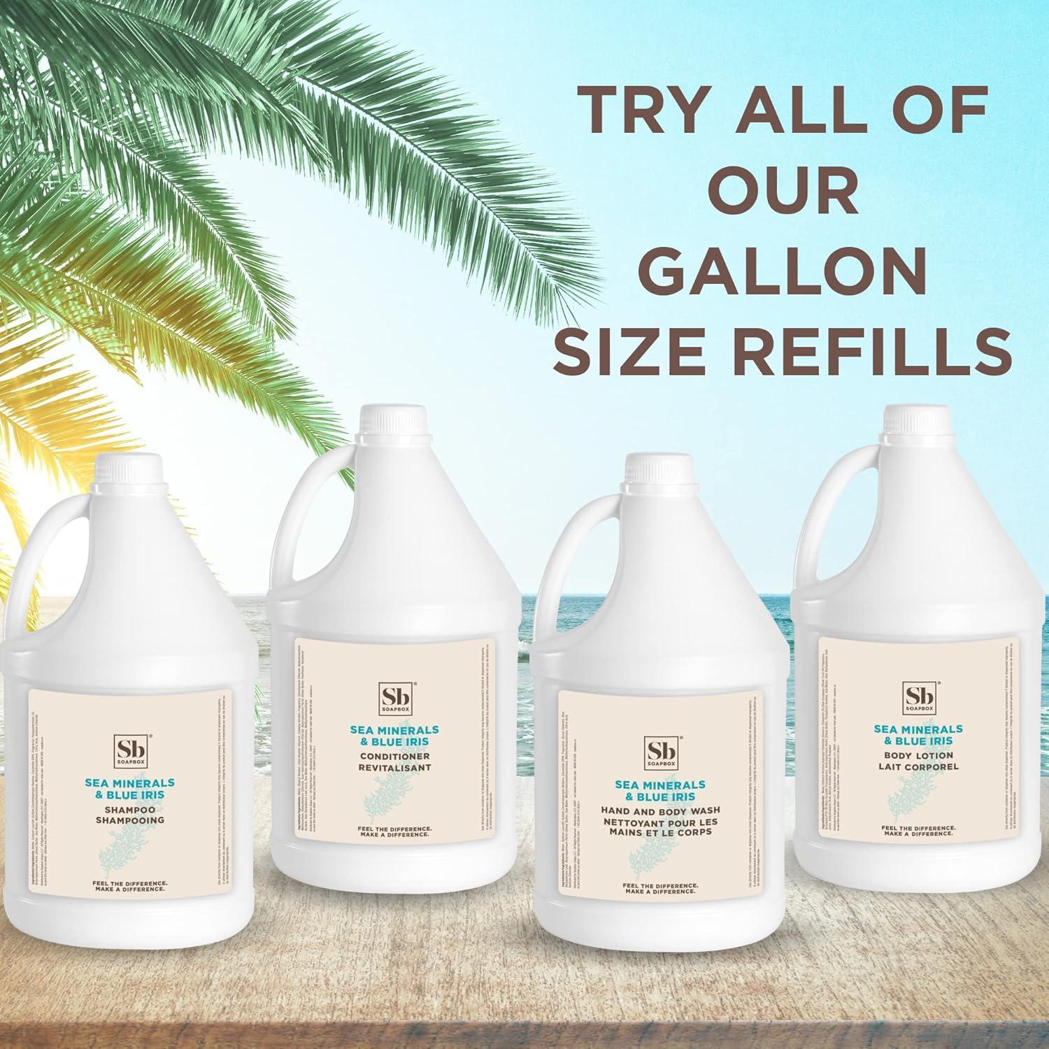 Recarga de Loción Corporal Soapbox 3.99kg Minerales del Mar