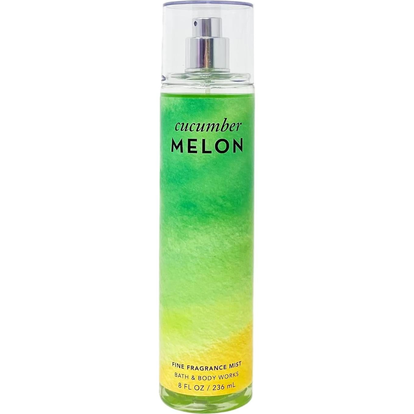 Bruma de Fragancia Fina Melón y Pepino Bath & Body Works 3 Pack