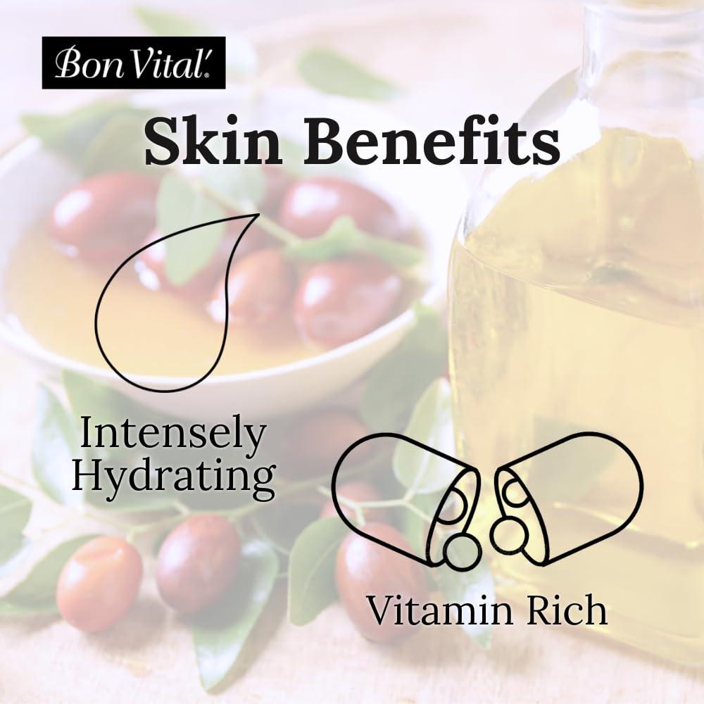 Crema de Masaje Bon Vital 8 Oz - Tejido Profundo Hidratante