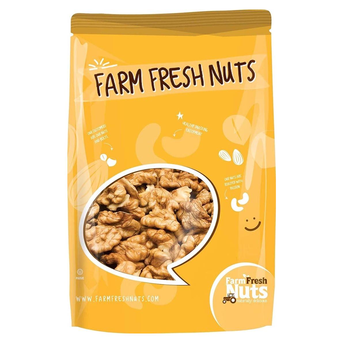 Nueces de California crudas peladas Farm Fresh Nuts 0.45 kg