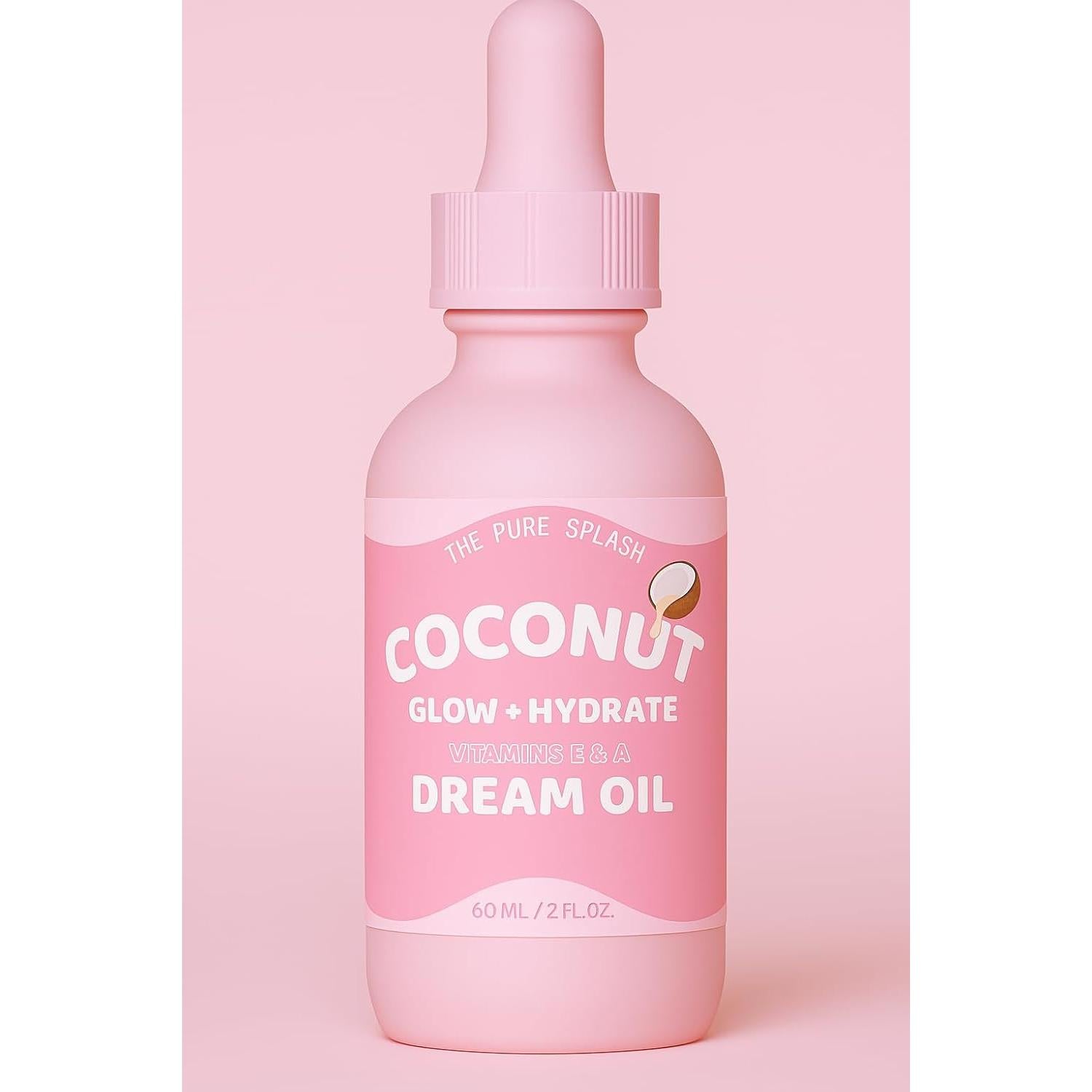 Aceite Hidratante de Coco The Pure Splash 59 ml - Brillo y Suavidad