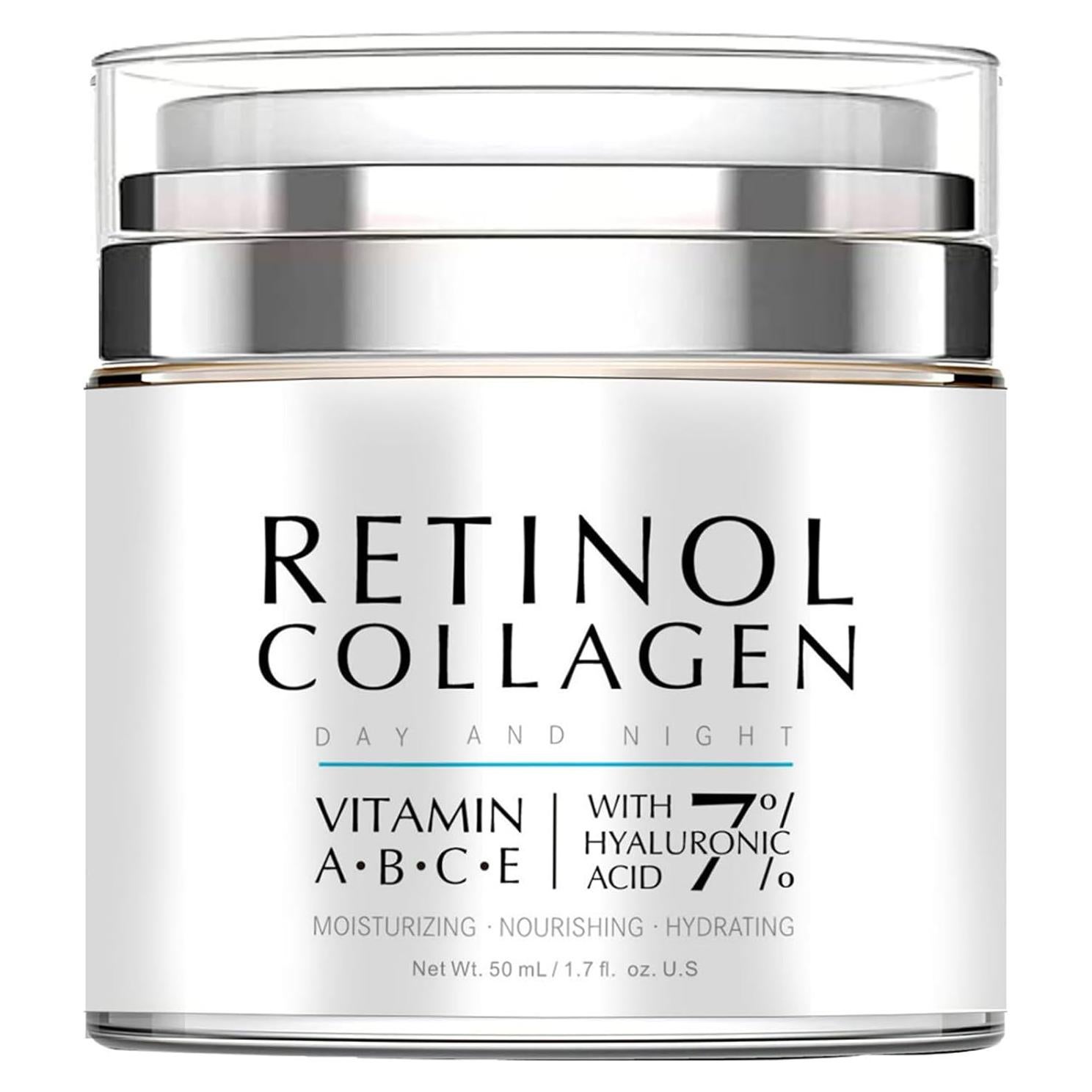 Crema Hidratante Nocturna EnaSkin con Retinol y Colágeno 48g