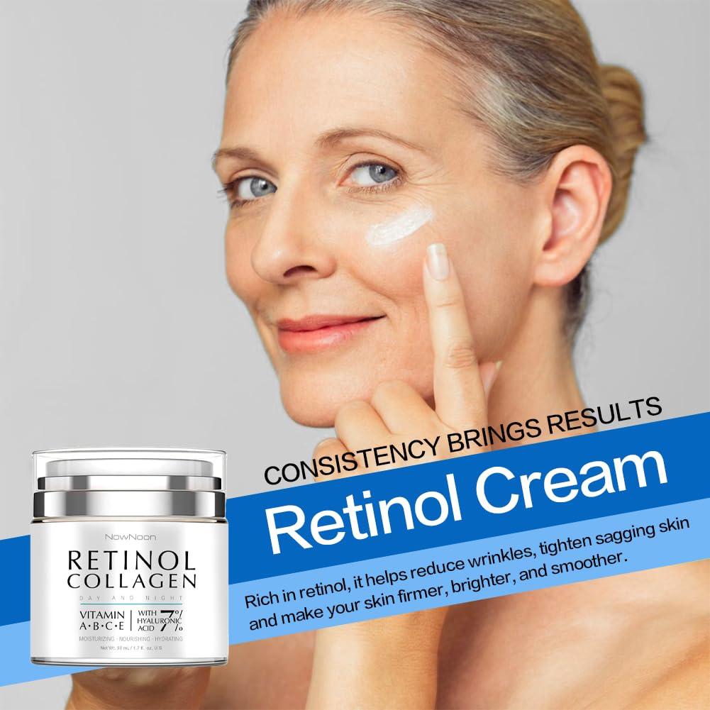 Crema Hidratante Nocturna EnaSkin con Retinol y Colágeno 48g