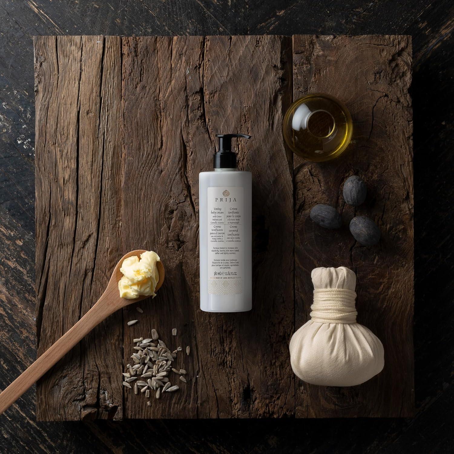 Crema Corporal Tónica Prija 380 ml - Hidratación y Elasticidad Vegana