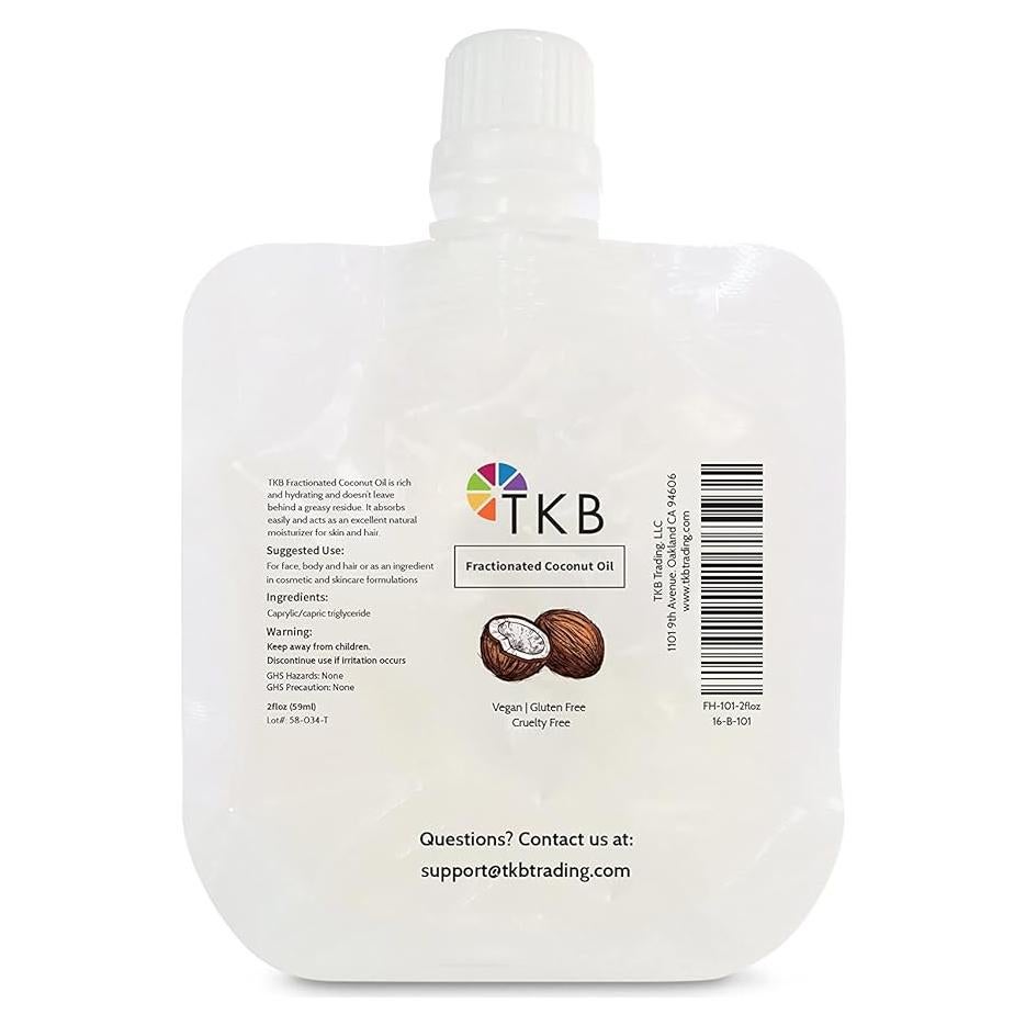 Aceite de Coco Fraccionado TKB 59ml Hidratante Piel y Cabello